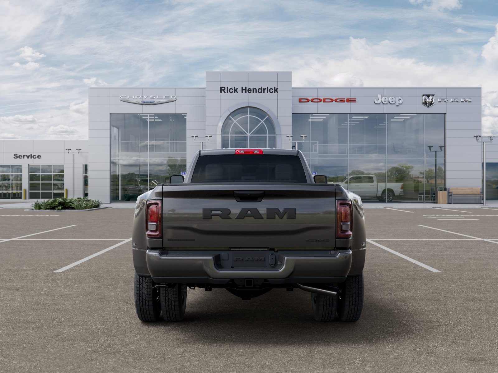 New 2026 Granite Crystal Metallic Clear-Coat Exterior Paint RAM Big Horn image 34