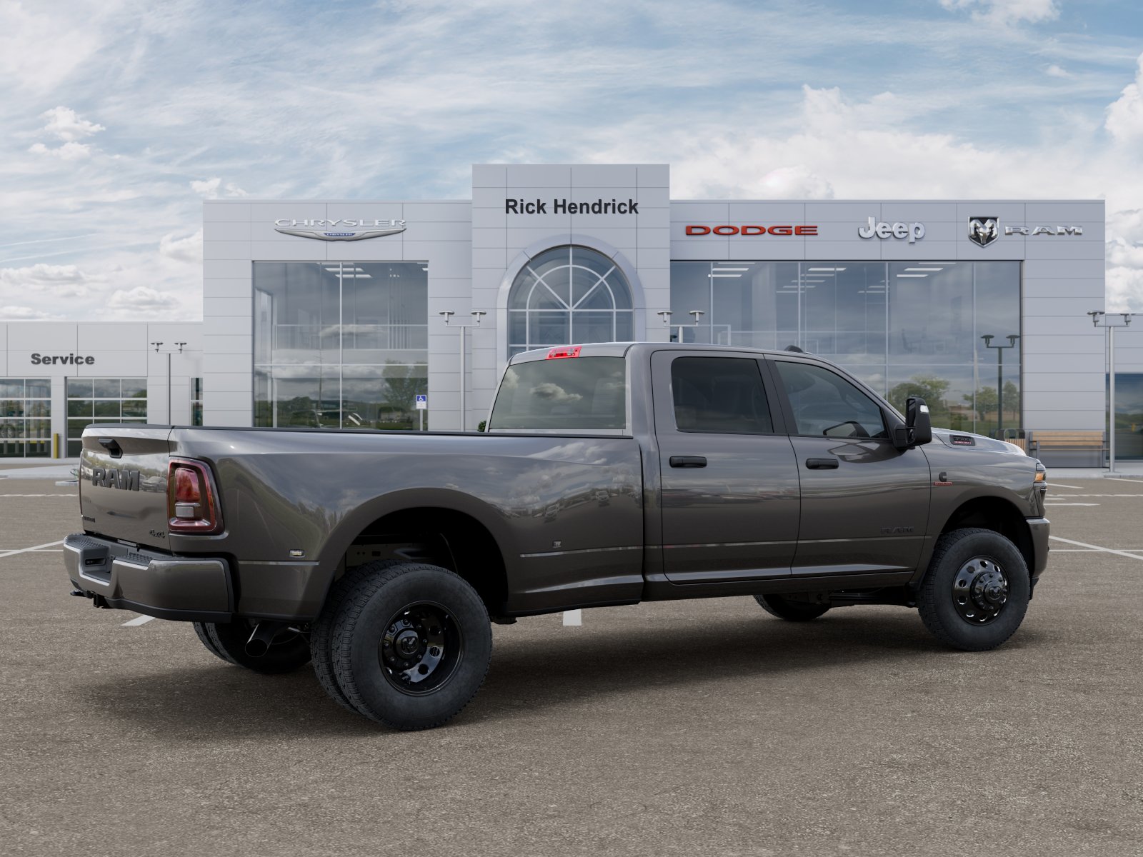 New 2026 Granite Crystal Metallic Clear-Coat Exterior Paint RAM Big Horn image 32