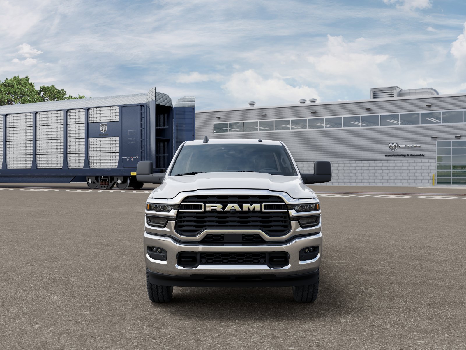 New 2026 Bright White Clear-Coat Exterior Paint RAM TRADESMAN image 6