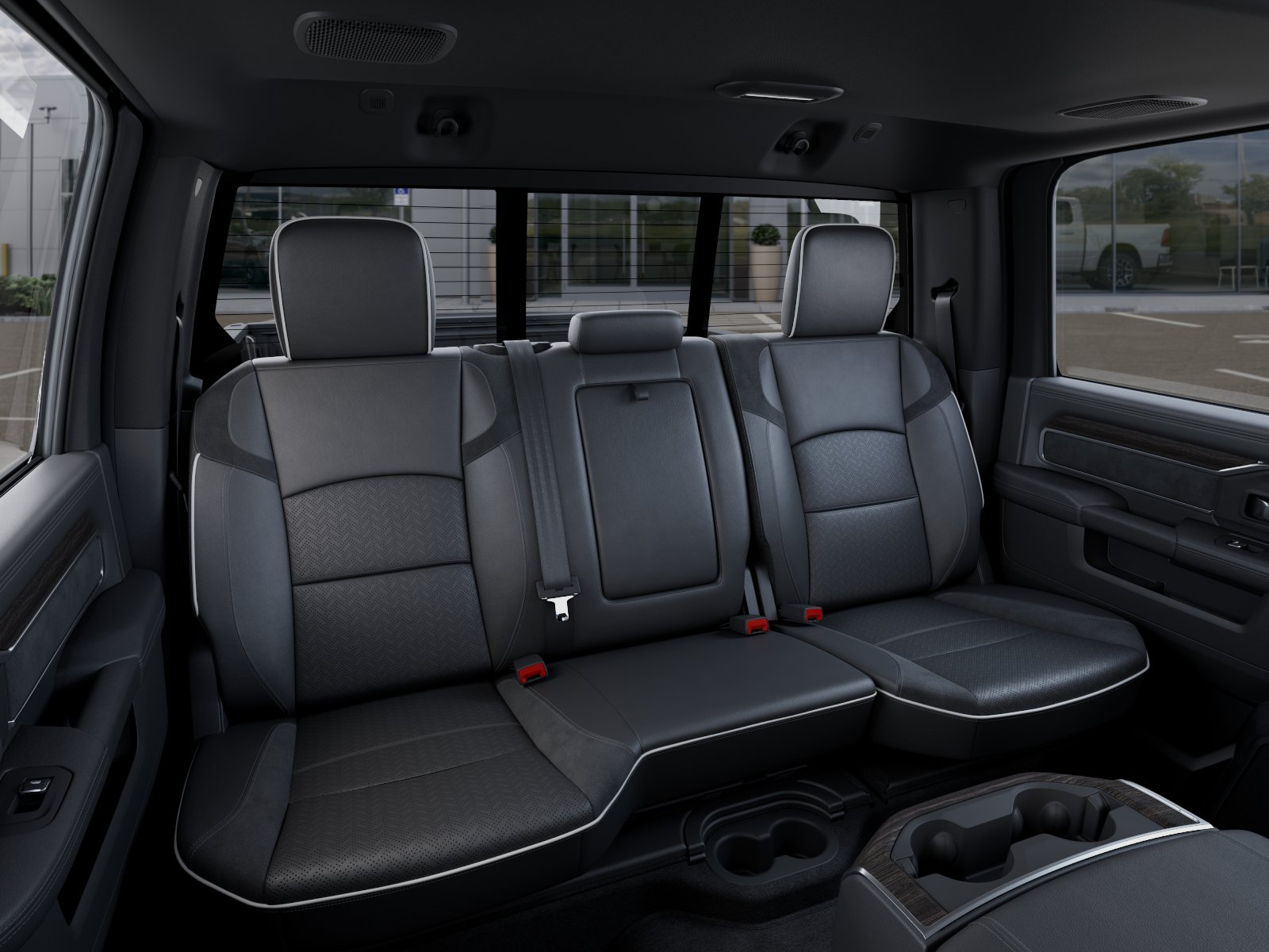 New 2026 Granite Crystal Metallic Clear-Coat Exterior Paint RAM Laramie image 41