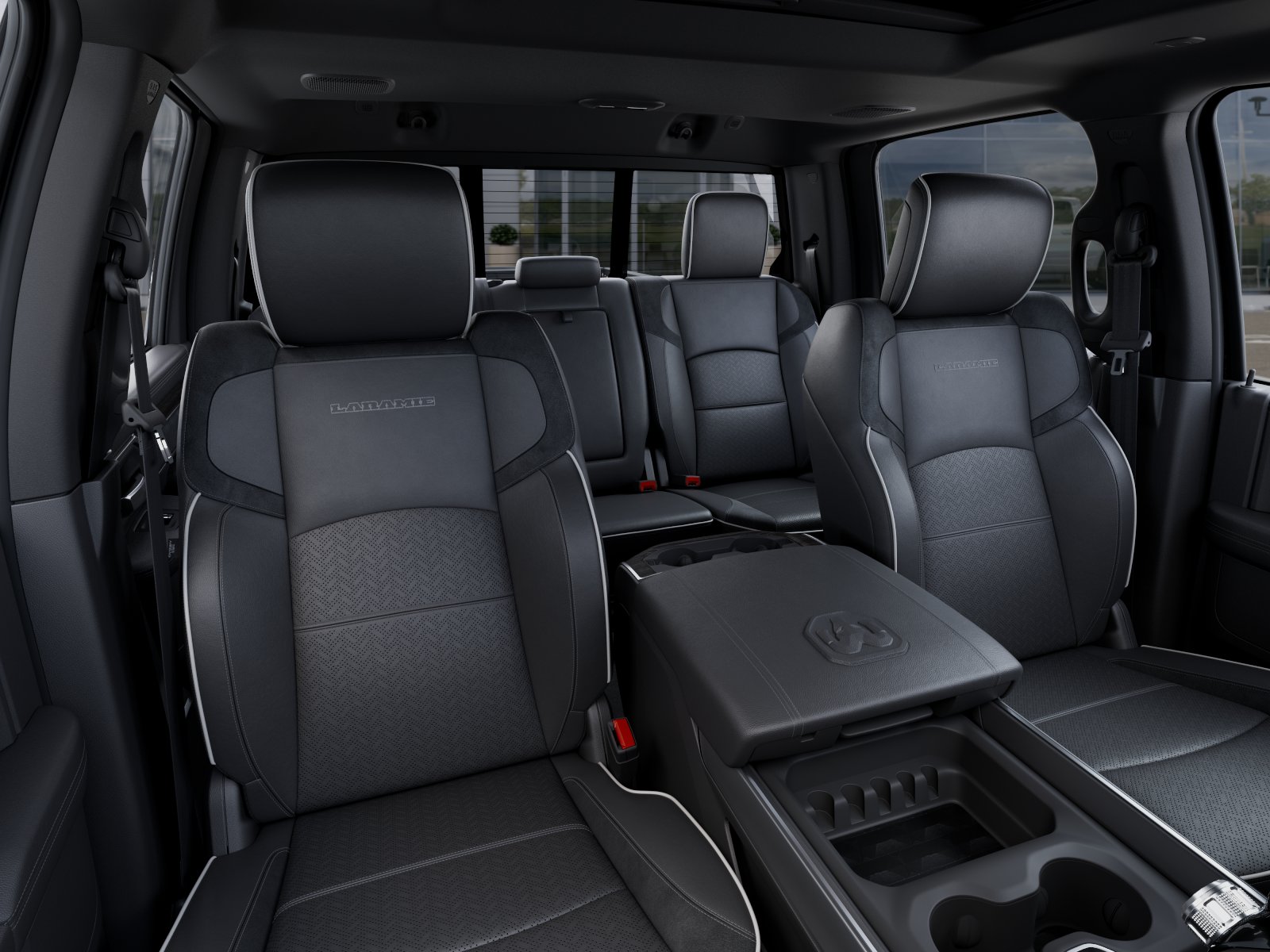 New 2026 Granite Crystal Metallic Clear-Coat Exterior Paint RAM Laramie image 42