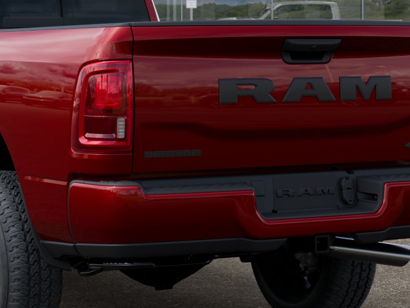 New 2026 Molten Red Pearl-Coat Exterior Paint RAM Big Horn image 54