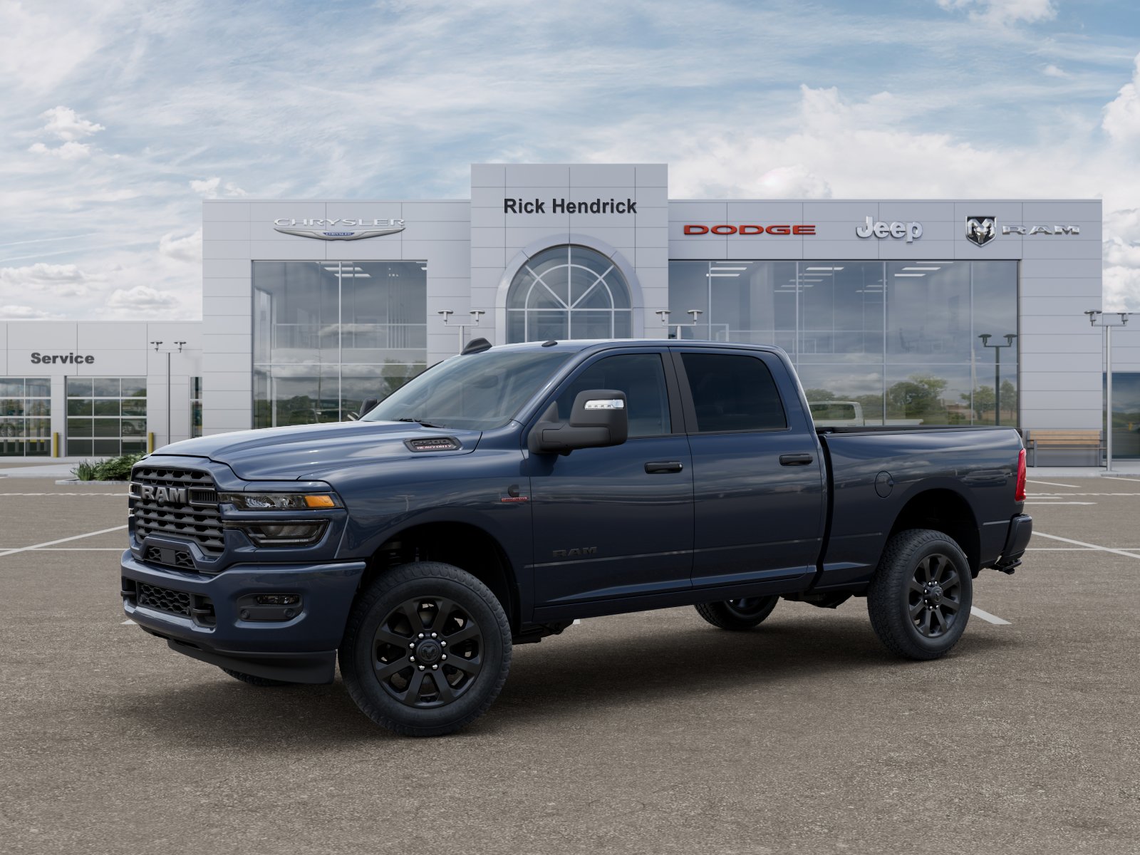 New 2026 Forged Blue Metallic Exterior Paint RAM Big Horn image 49