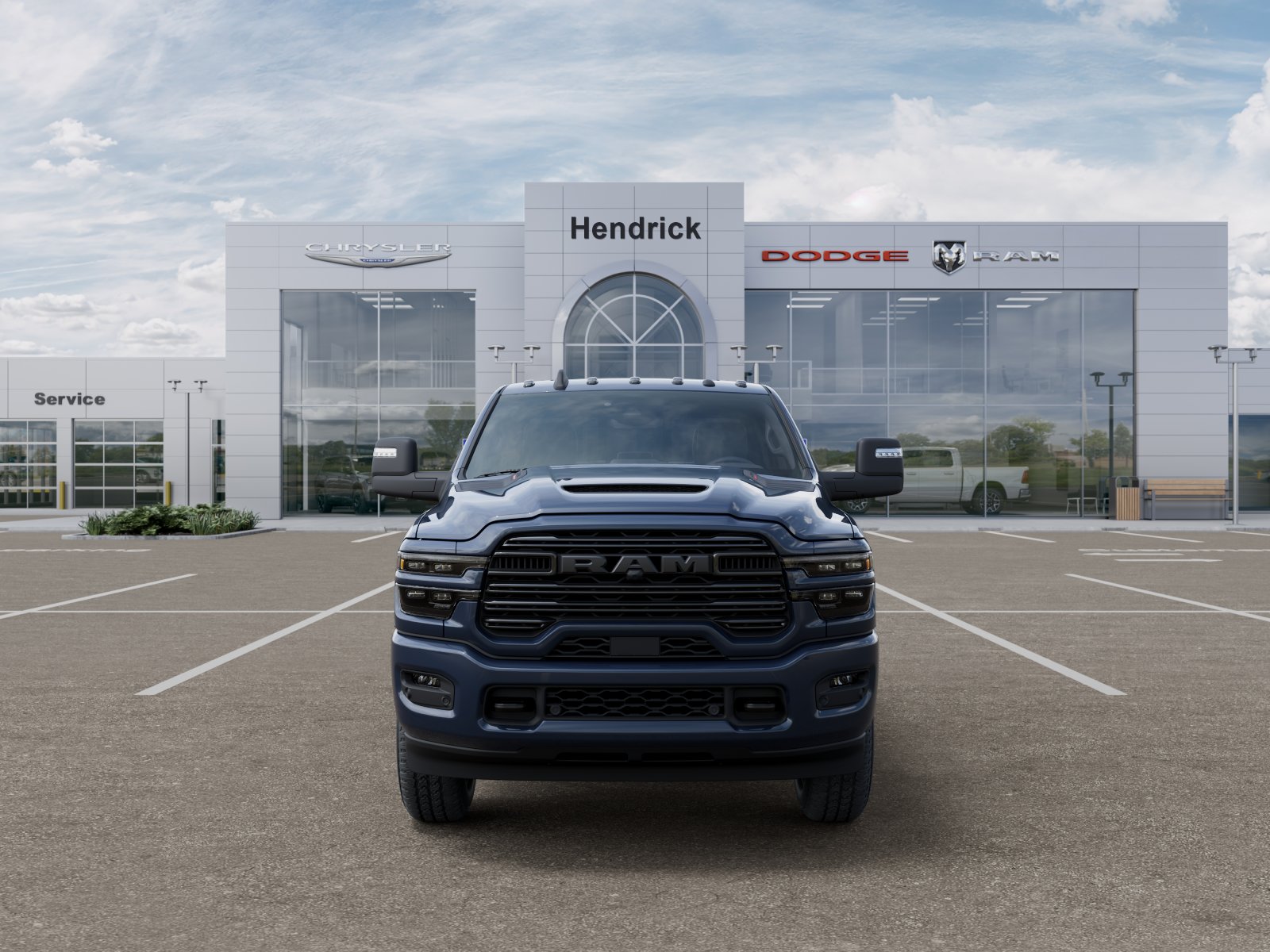 New 2026 Forged Blue Metallic Exterior Paint RAM Laramie image 41