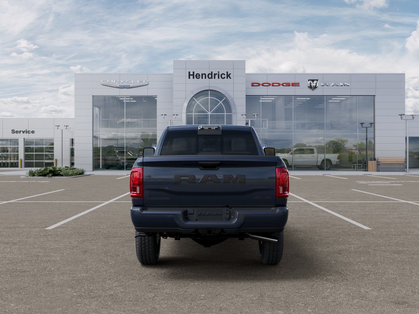 New 2026 Forged Blue Metallic Exterior Paint RAM Laramie image 42