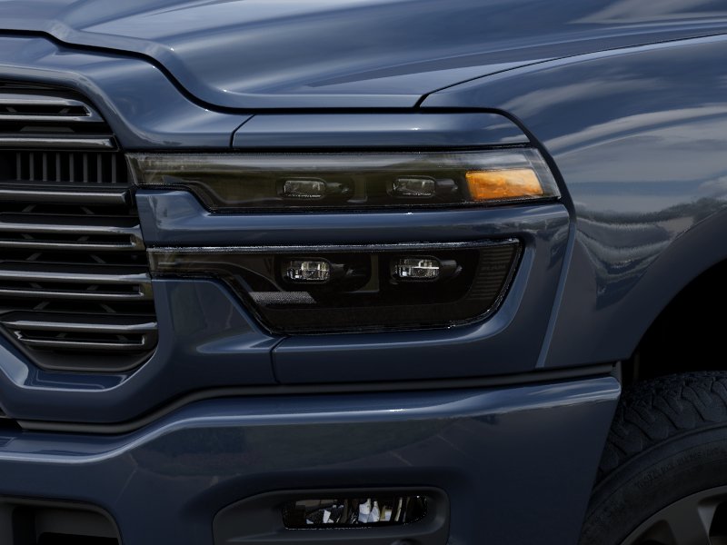 New 2026 Forged Blue Metallic Exterior Paint RAM Laramie image 45