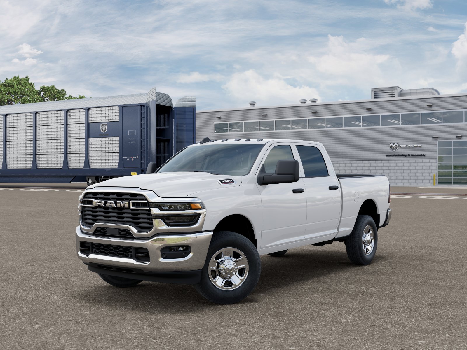 New 2026 Bright White Clear-Coat Exterior Paint RAM Tradesman image 27
