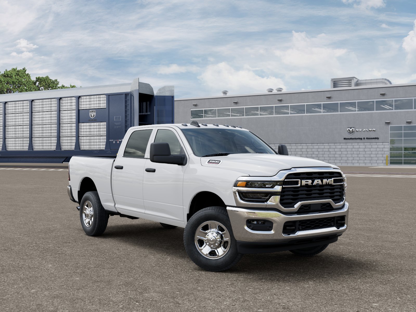 New 2026 Bright White Clear-Coat Exterior Paint RAM Tradesman image 31