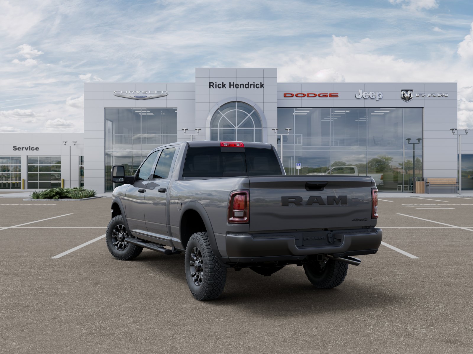 New 2026 Ceramic Gray Clearcoat RAM Tradesman image 45