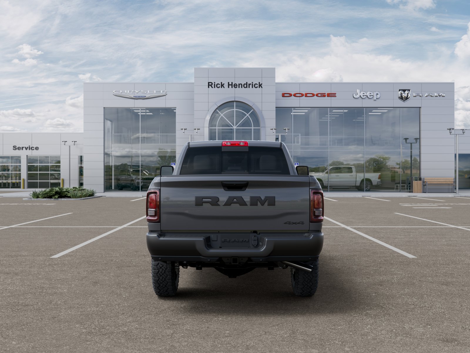 New 2026 Ceramic Gray Clearcoat RAM Tradesman image 48