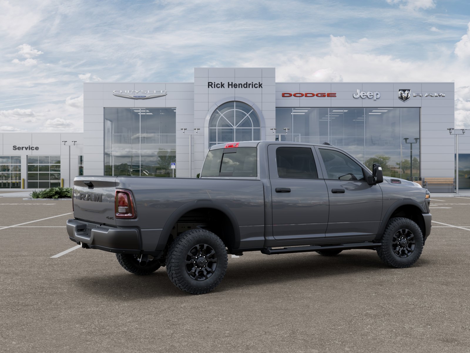 New 2026 Ceramic Gray Clearcoat RAM Tradesman image 46