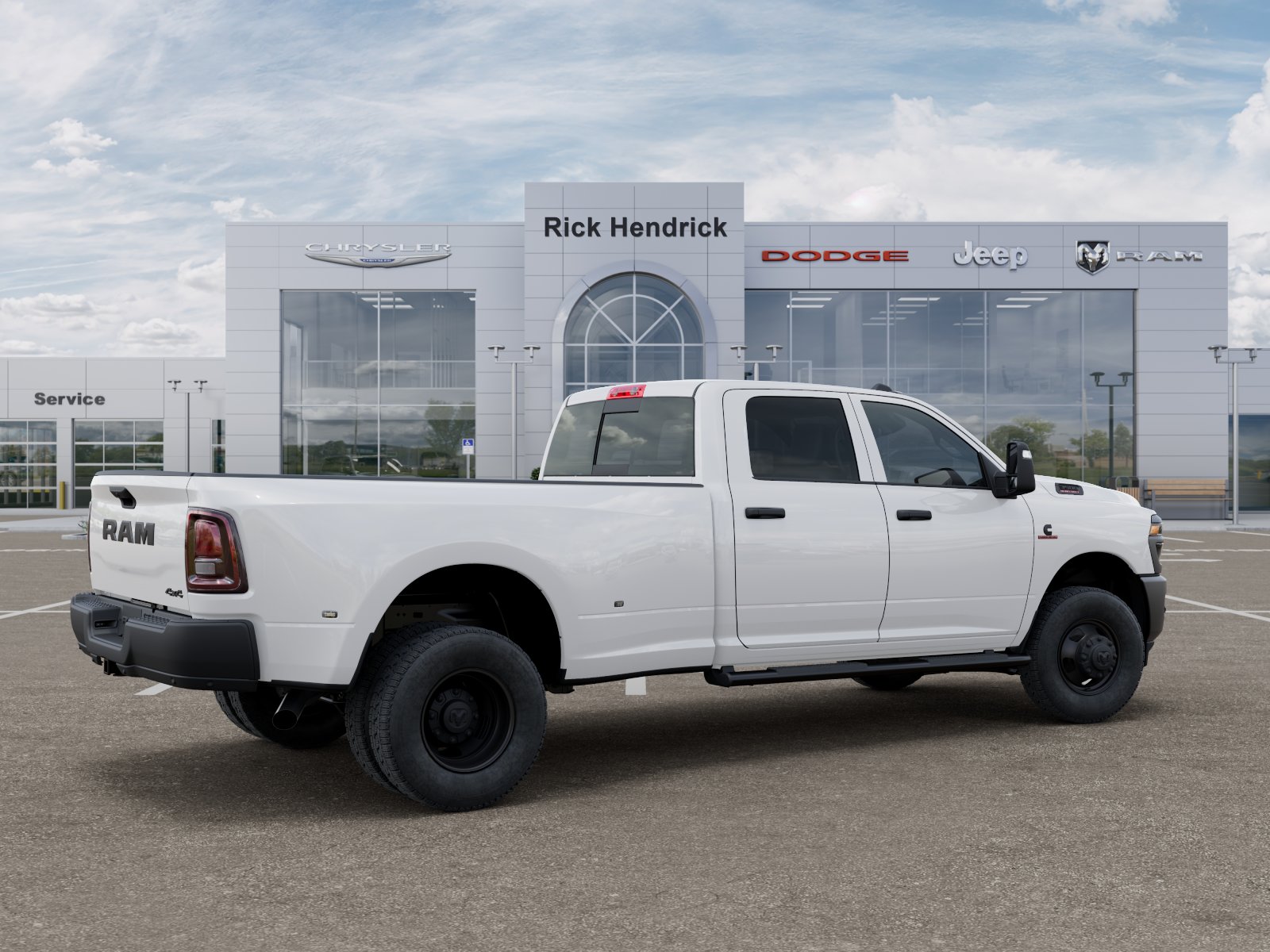 New 2026 Bright White Clear-Coat Exterior Paint RAM Tradesman image 40