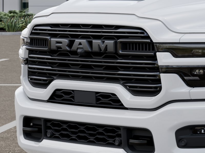 New 2026 Bright White Clear-Coat Exterior Paint RAM Laramie image 37