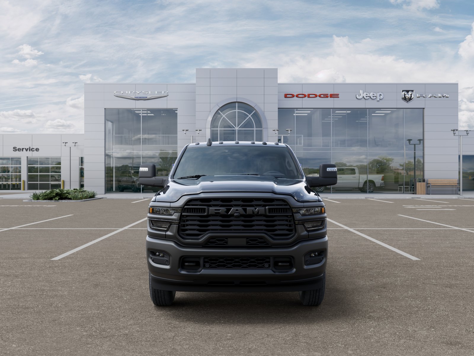 New 2026 Diamond Black Crystal Pearl-Coat Exterior Paint RAM Warlock image 55