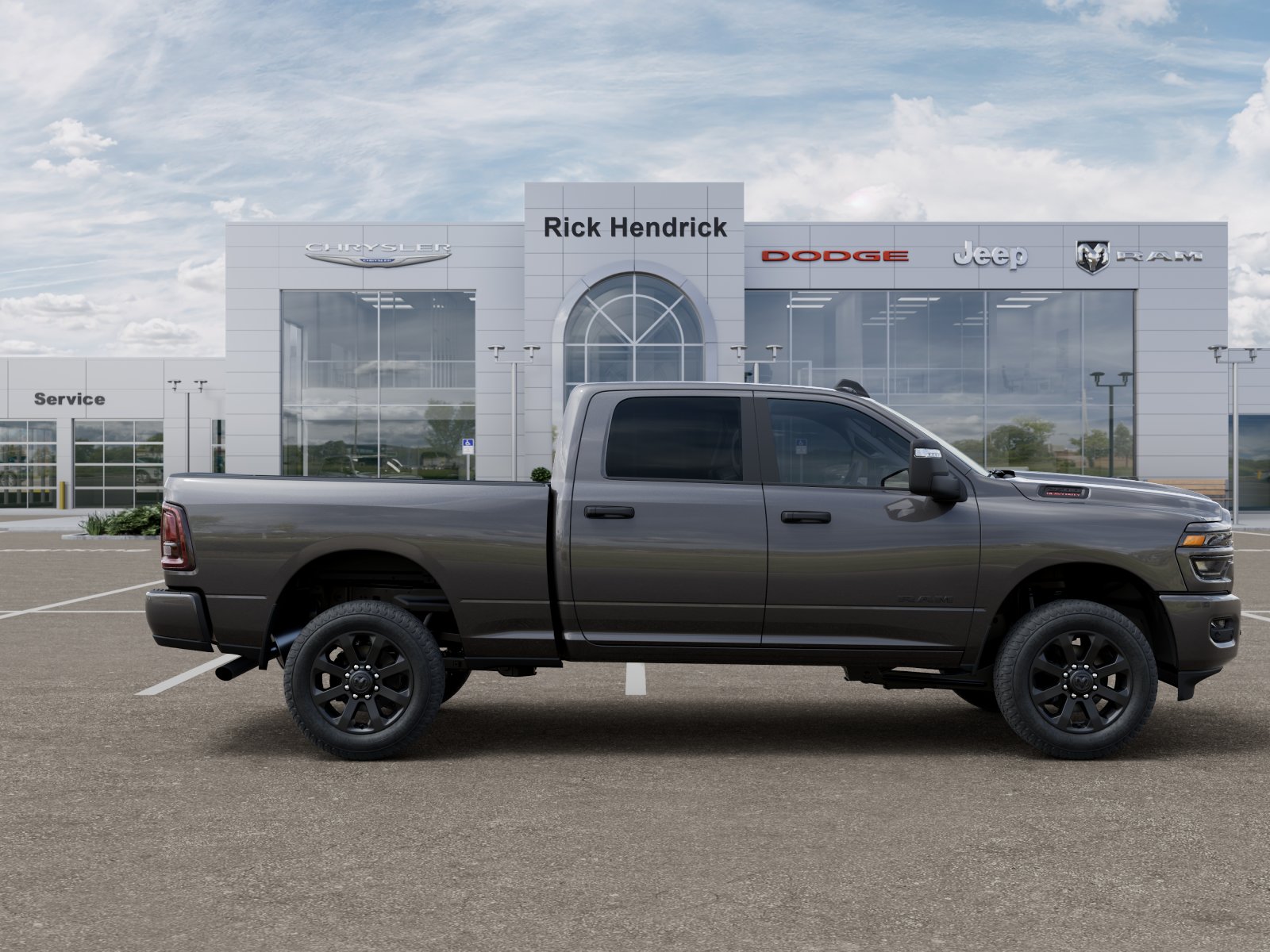 New 2026 Granite Crystal Metallic Clear-Coat Exterior Paint RAM Big Horn image 56