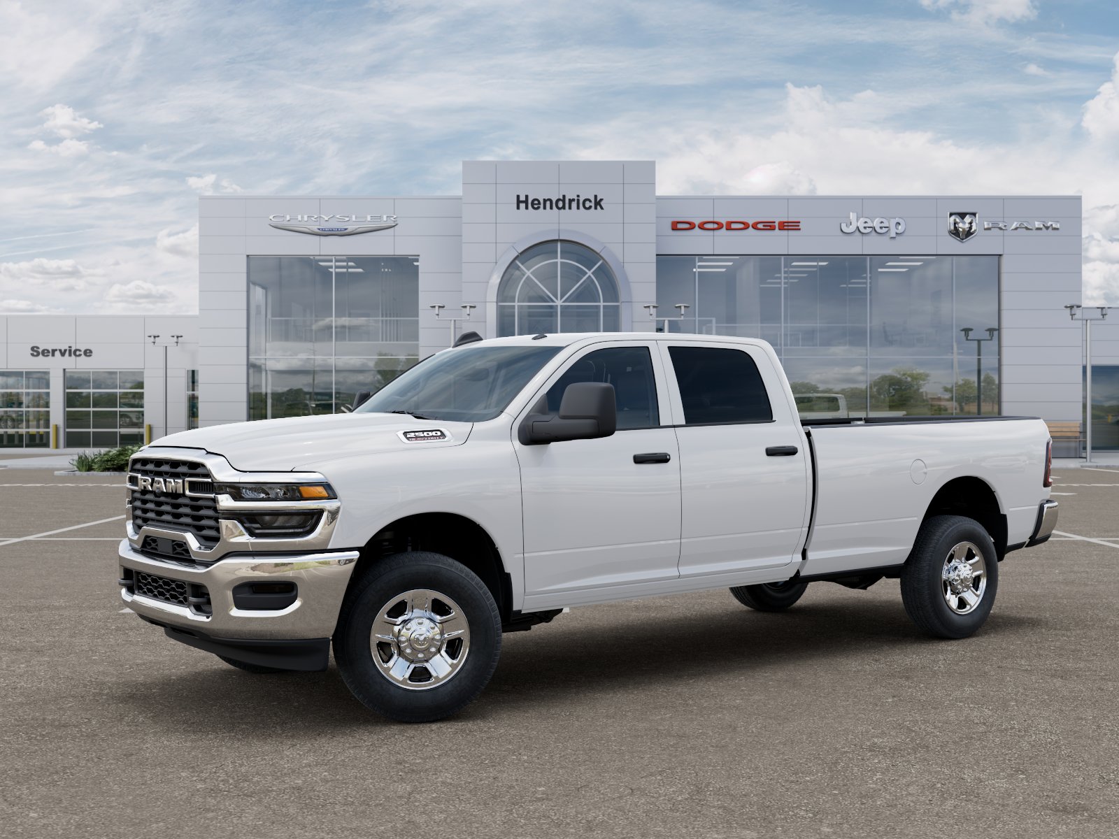 New 2026 Bright White Clear-Coat Exterior Paint RAM Tradesman image 42