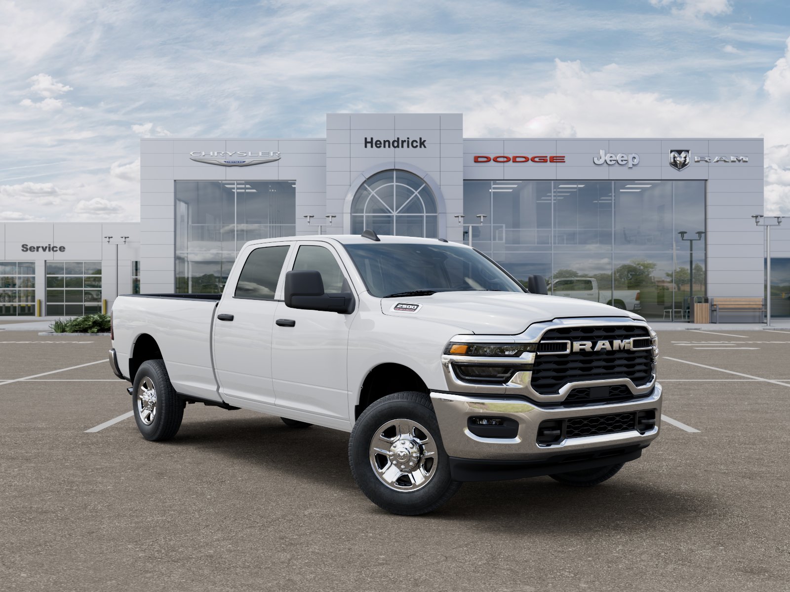 New 2026 Bright White Clear-Coat Exterior Paint RAM Tradesman image 40