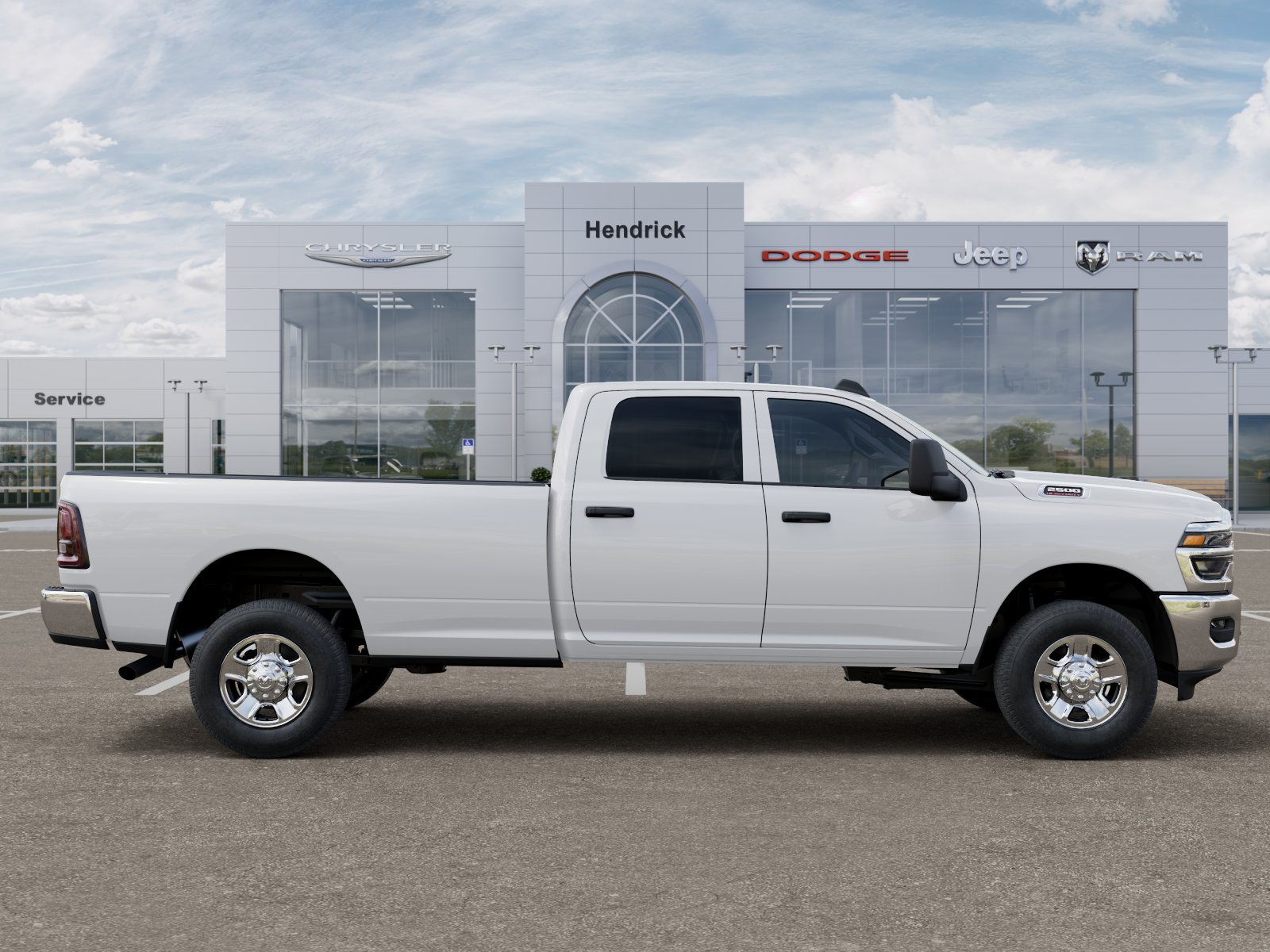New 2026 Bright White Clear-Coat Exterior Paint RAM Tradesman image 60