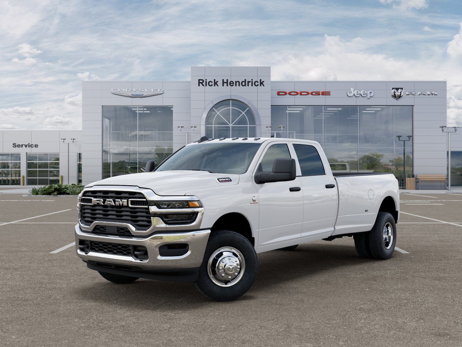 New 2026 Bright White Clear-Coat Exterior Paint RAM Tradesman image 2