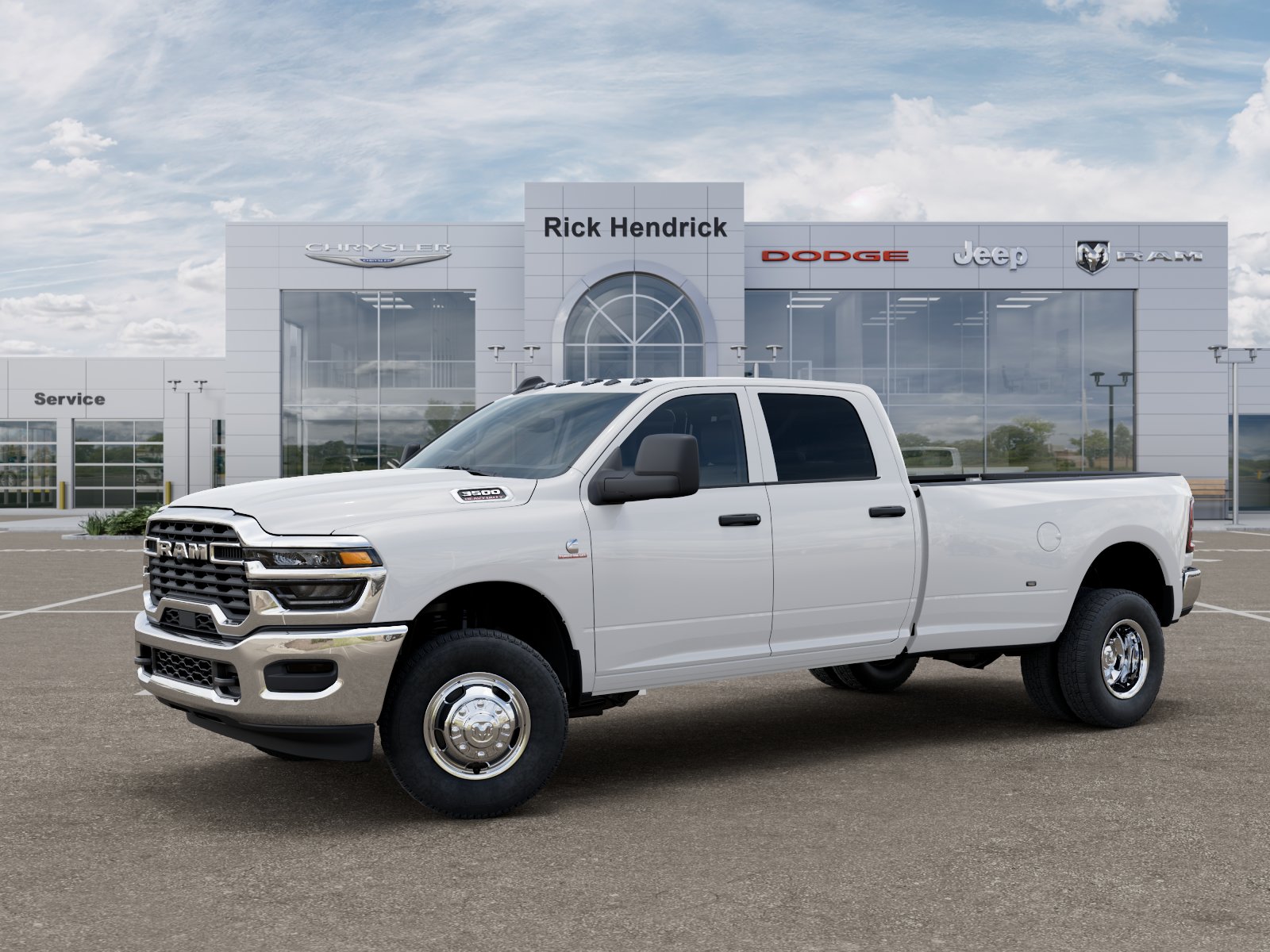 New 2026 Bright White Clear-Coat Exterior Paint RAM Tradesman image 3