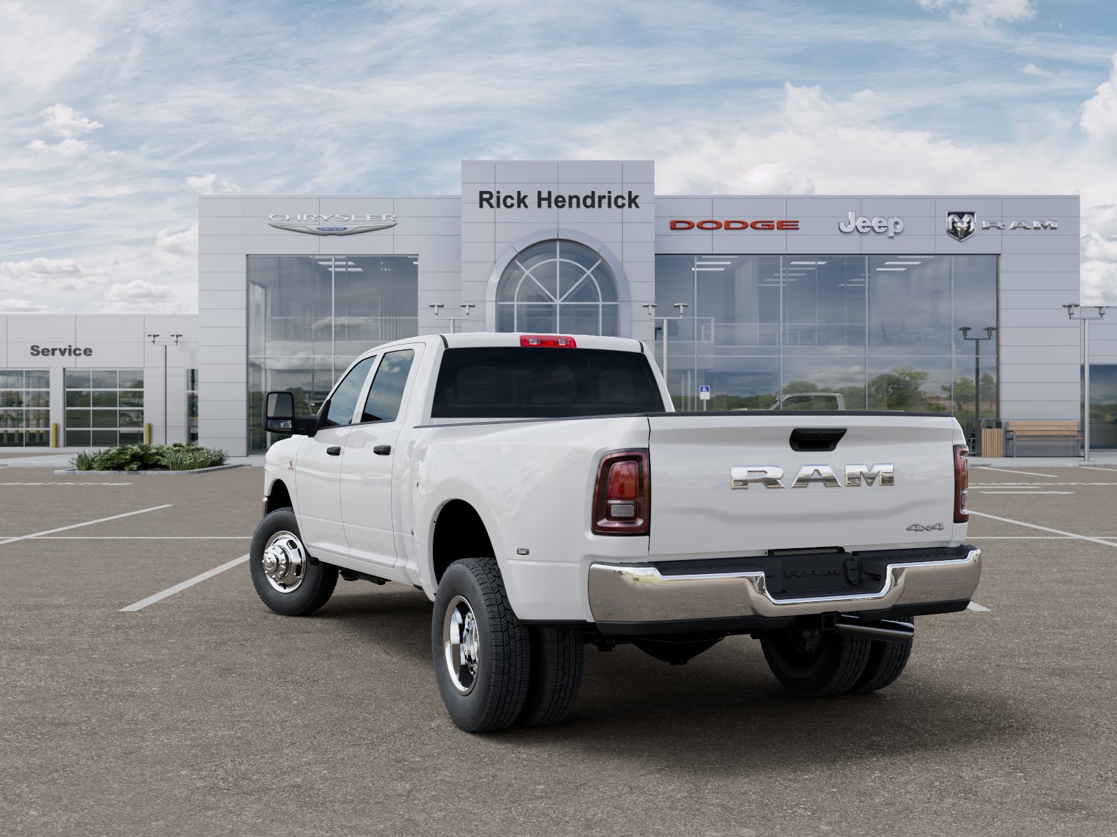 New 2026 Bright White Clear-Coat Exterior Paint RAM Tradesman image 4