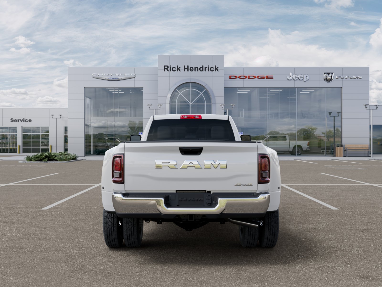 New 2026 Bright White Clear-Coat Exterior Paint RAM Tradesman image 7