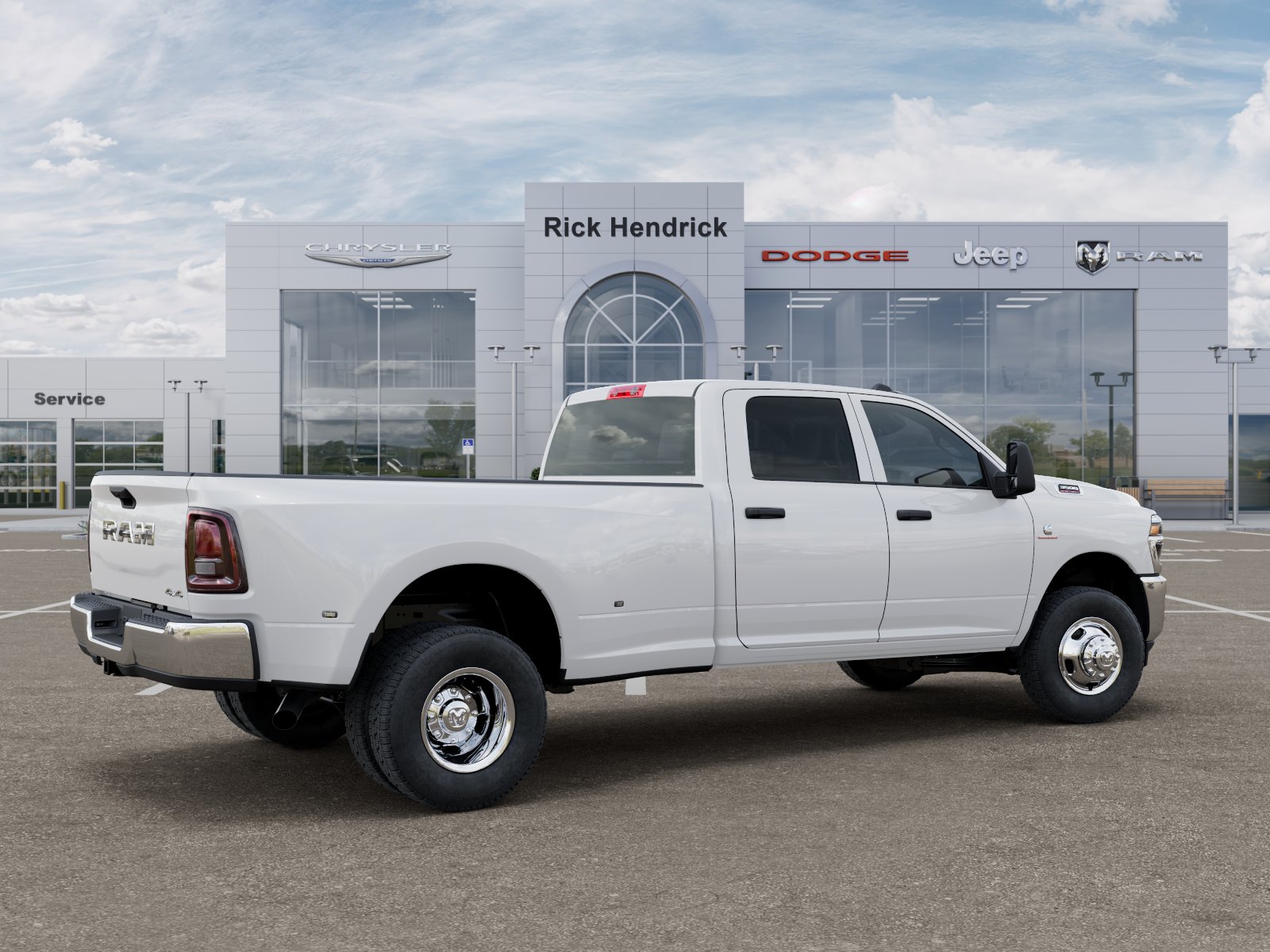 New 2026 Bright White Clear-Coat Exterior Paint RAM Tradesman image 5