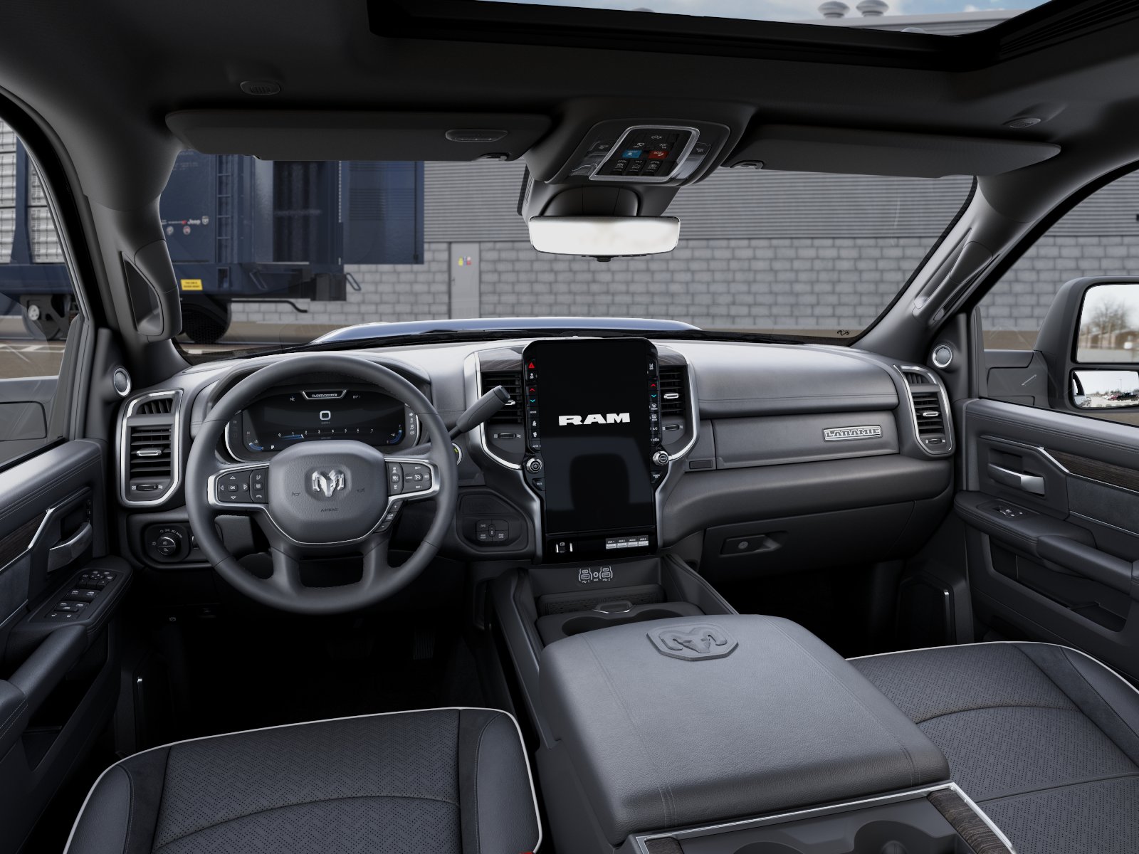 New 2026 Forged Blue Metallic Exterior Paint RAM LARAMIE image 14