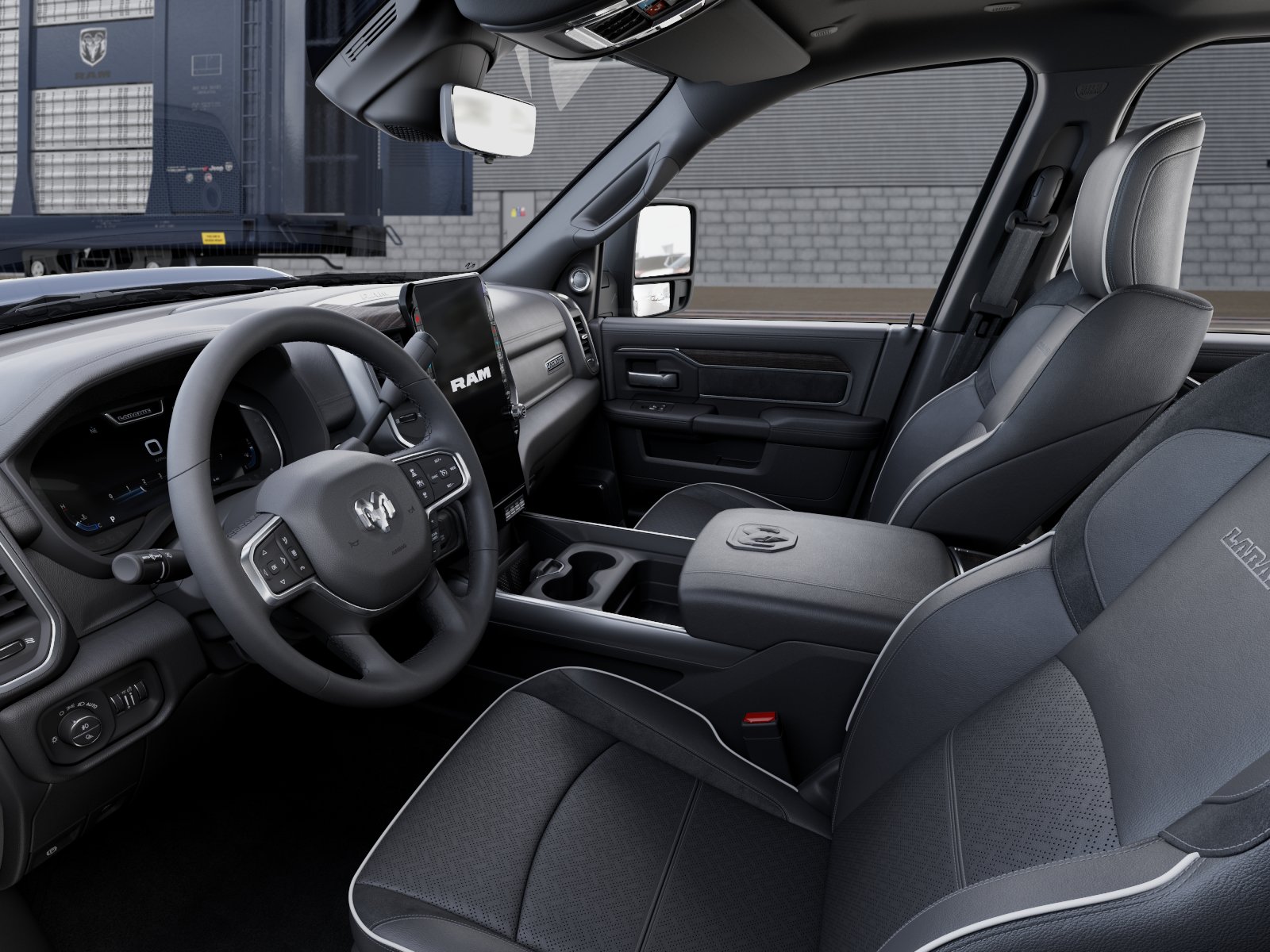 New 2026 Forged Blue Metallic Exterior Paint RAM LARAMIE image 22