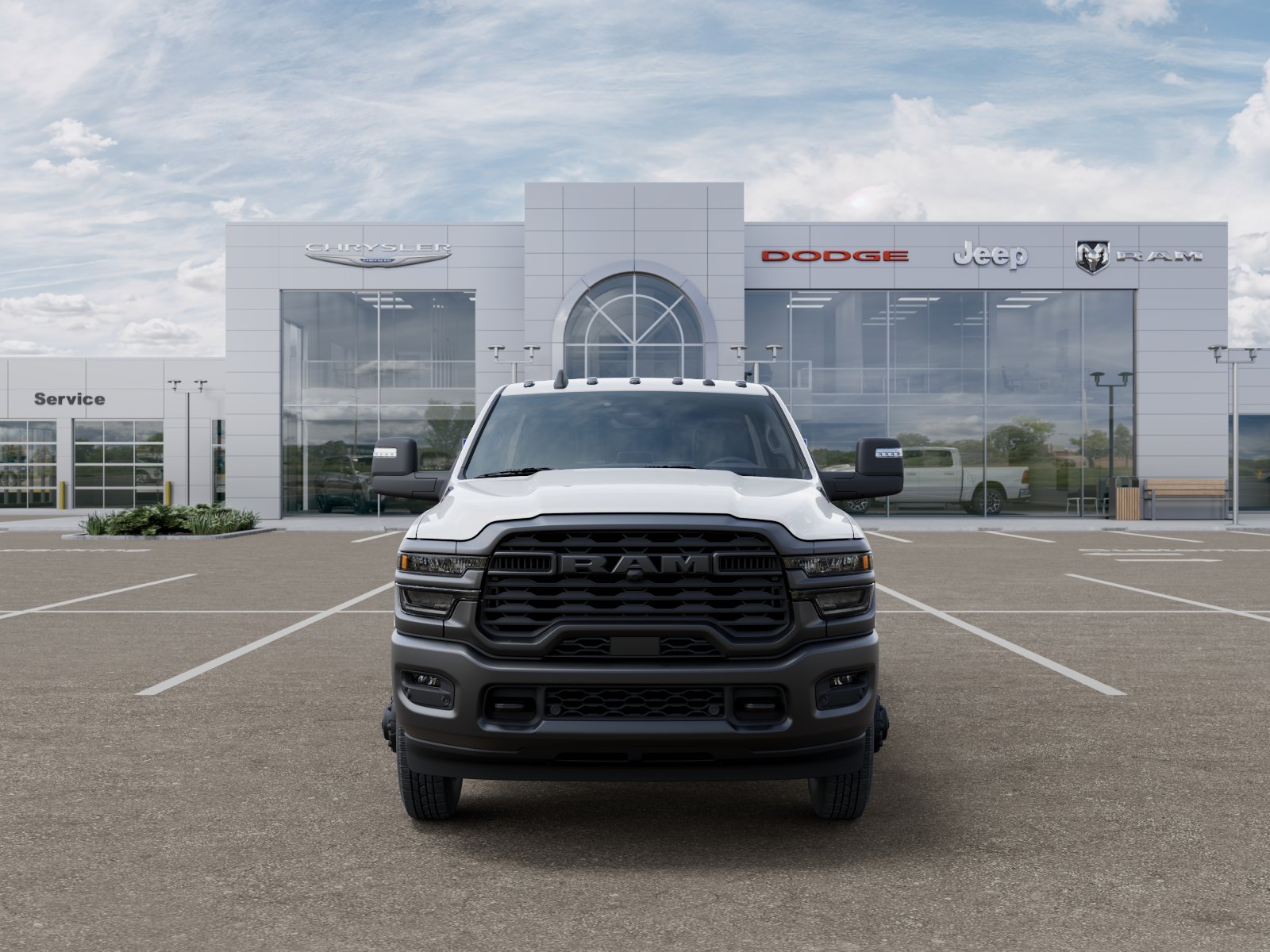 New 2026 Bright White Clear-Coat Exterior Paint RAM Tradesman image 42