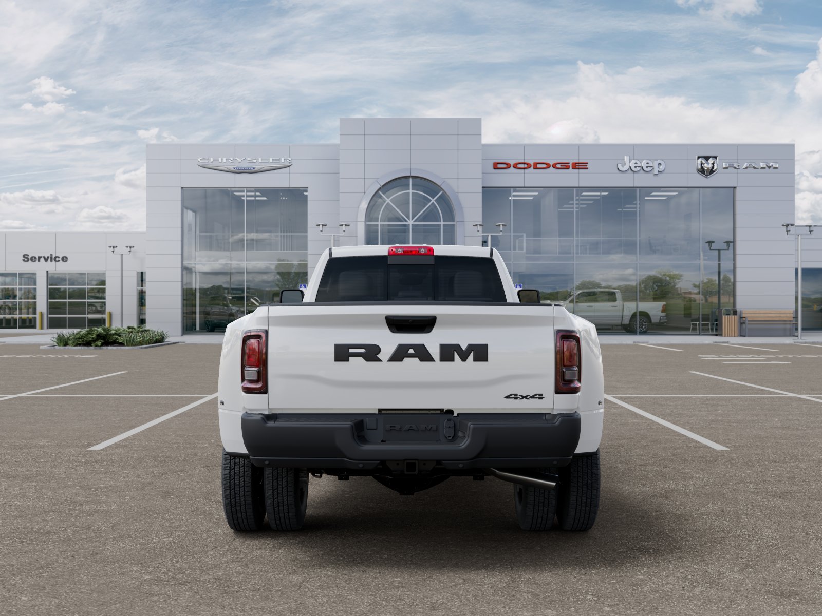 New 2026 Bright White Clear-Coat Exterior Paint RAM Tradesman image 44
