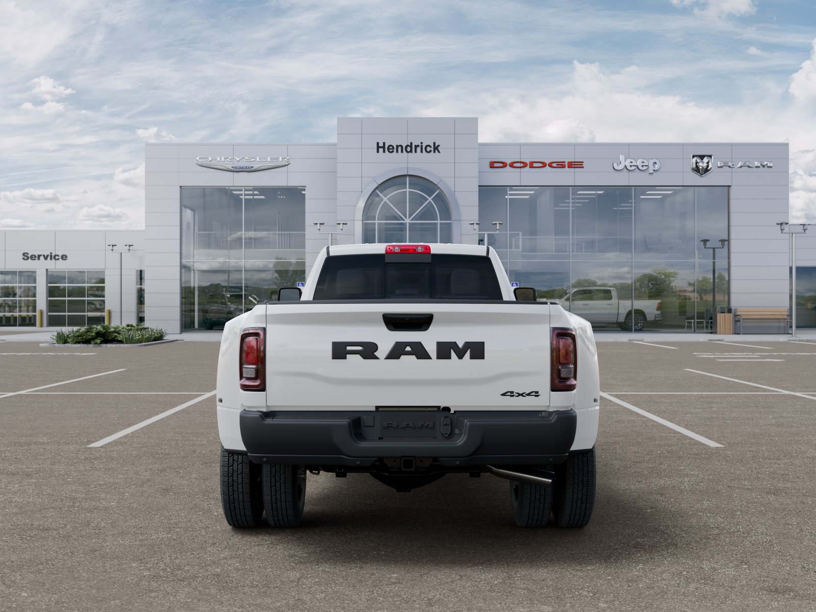 New 2026 Bright White Clear-Coat Exterior Paint RAM Tradesman image 42