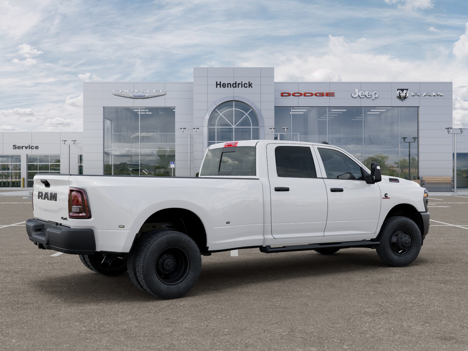 New 2026 Bright White Clear-Coat Exterior Paint RAM Tradesman image 40