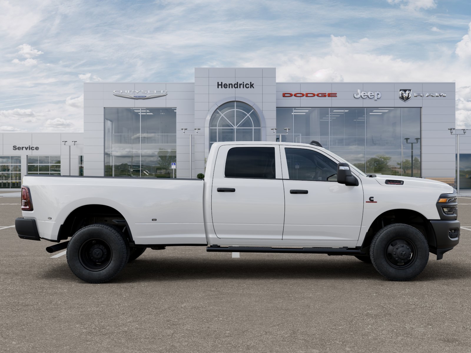 New 2026 Bright White Clear-Coat Exterior Paint RAM Tradesman image 56