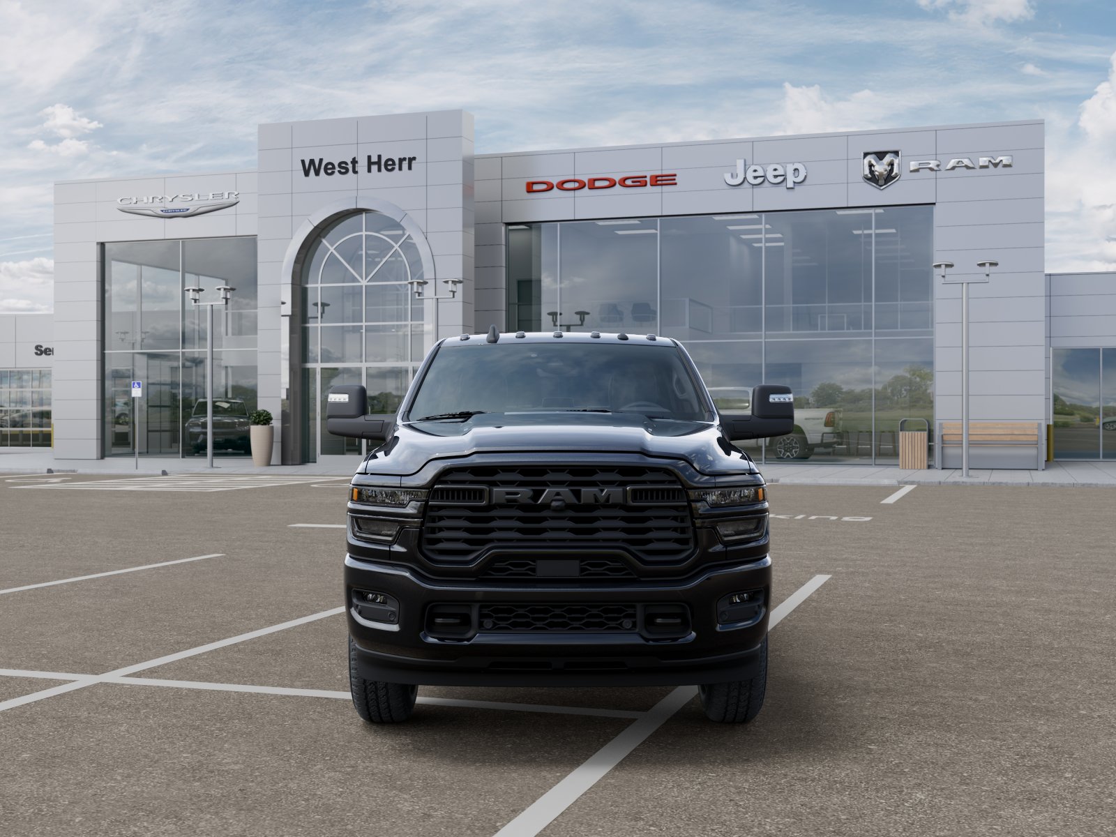 New 2026 Diamond Black Crystal Pearl-Co Ram RAM 3500 BIG HORN CREW CAB 4X4 image 6