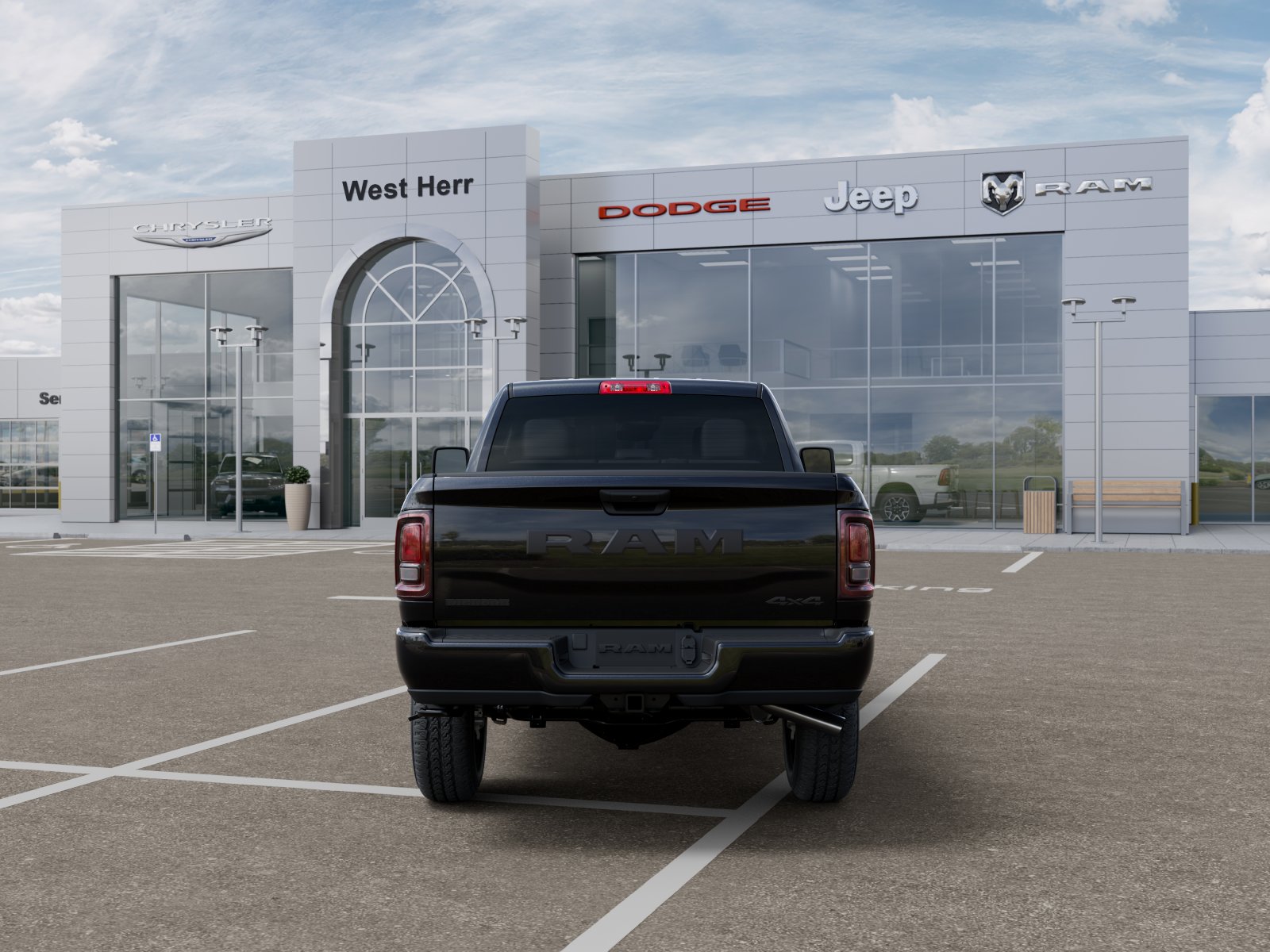 New 2026 Diamond Black Crystal Pearl-Co Ram RAM 3500 BIG HORN CREW CAB 4X4 image 7