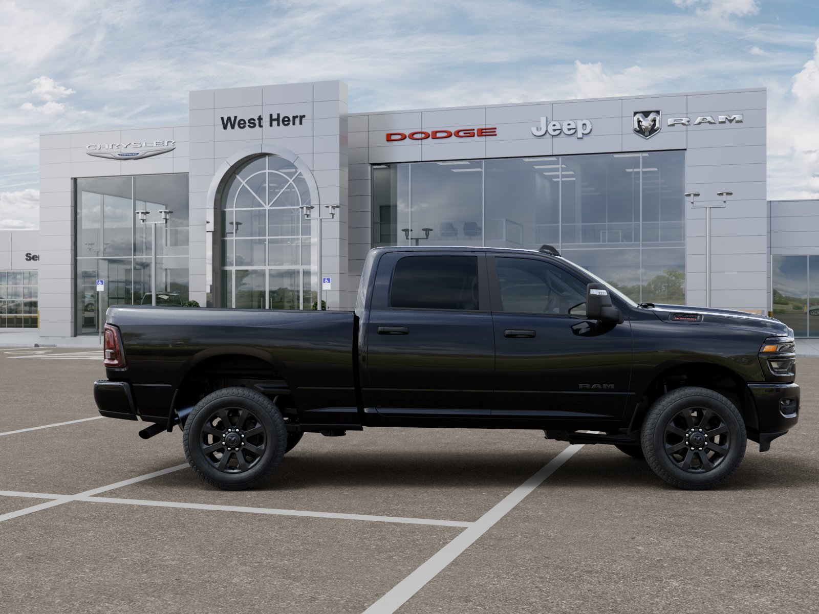 New 2026 Diamond Black Crystal Pearl-Co Ram RAM 3500 BIG HORN CREW CAB 4X4 image 21