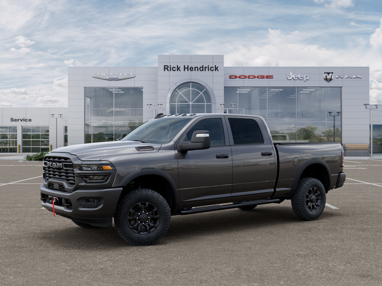New 2026 Granite Crystal Metallic Clear-Coat Exterior Paint RAM Tradesman image 37