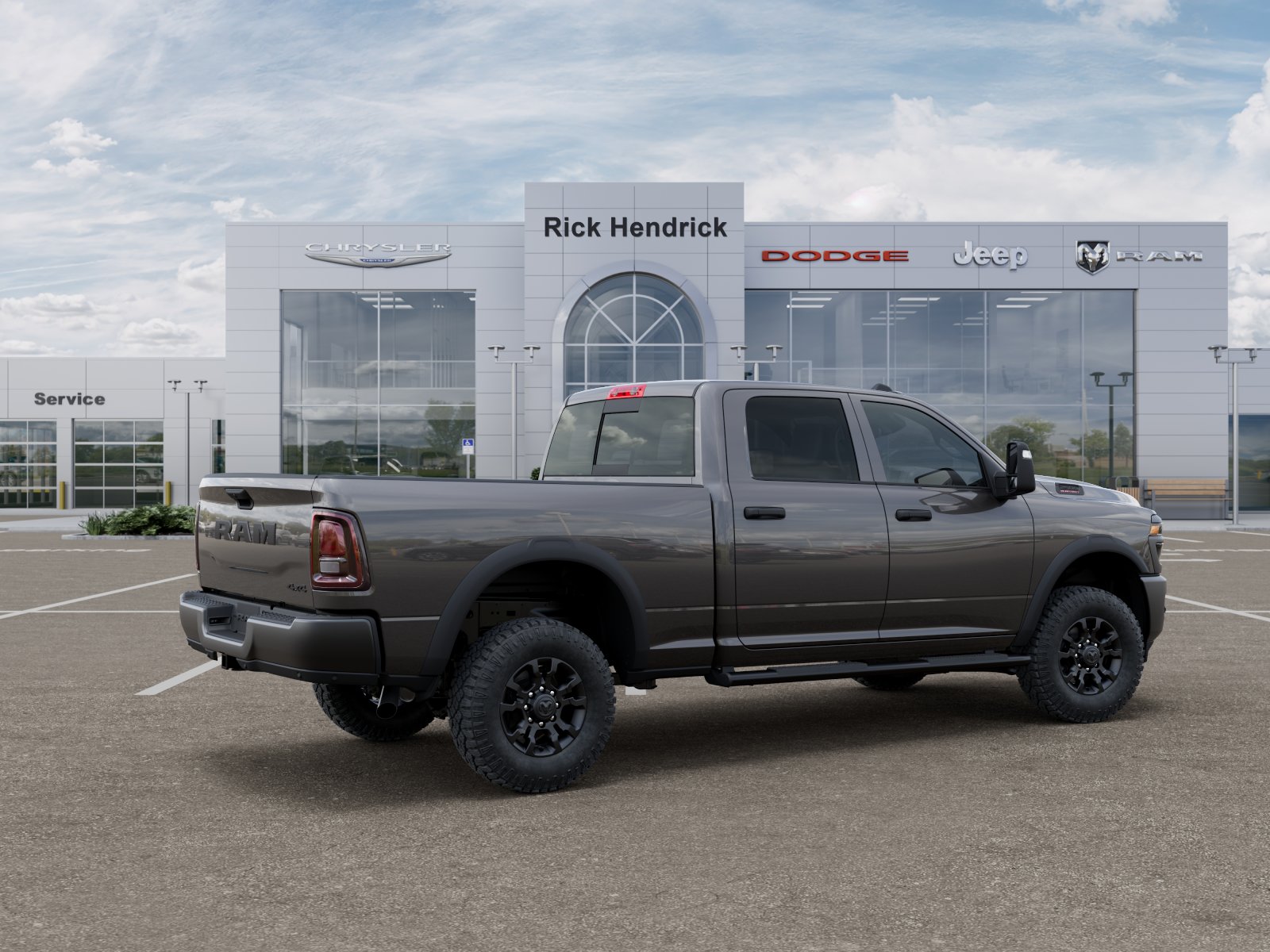 New 2026 Granite Crystal Metallic Clear-Coat Exterior Paint RAM Tradesman image 39