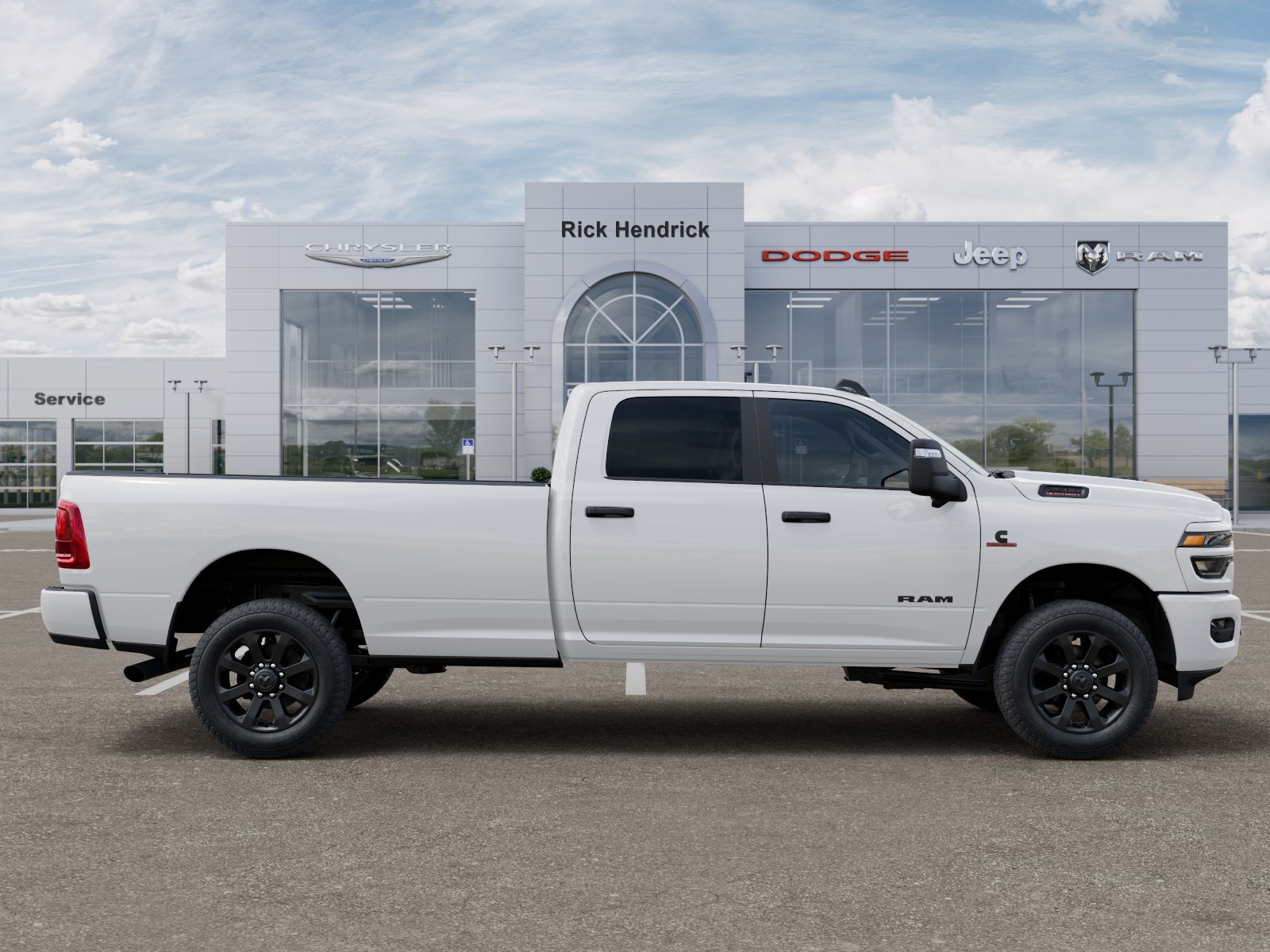 New 2026 Bright White Clear-Coat Exterior Paint RAM Big Horn image 68