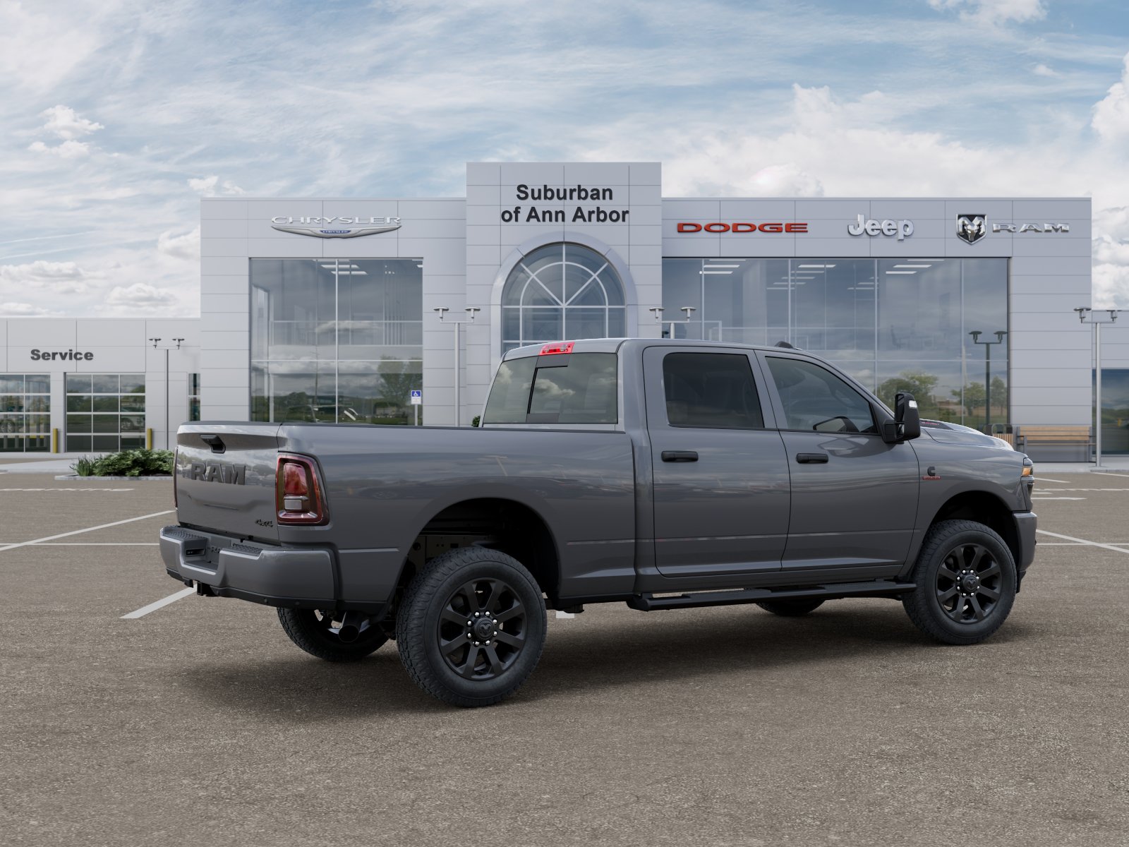 New 2026 Ceramic Gray Clear-Coat Exterior Paint Ram Black Express image 30