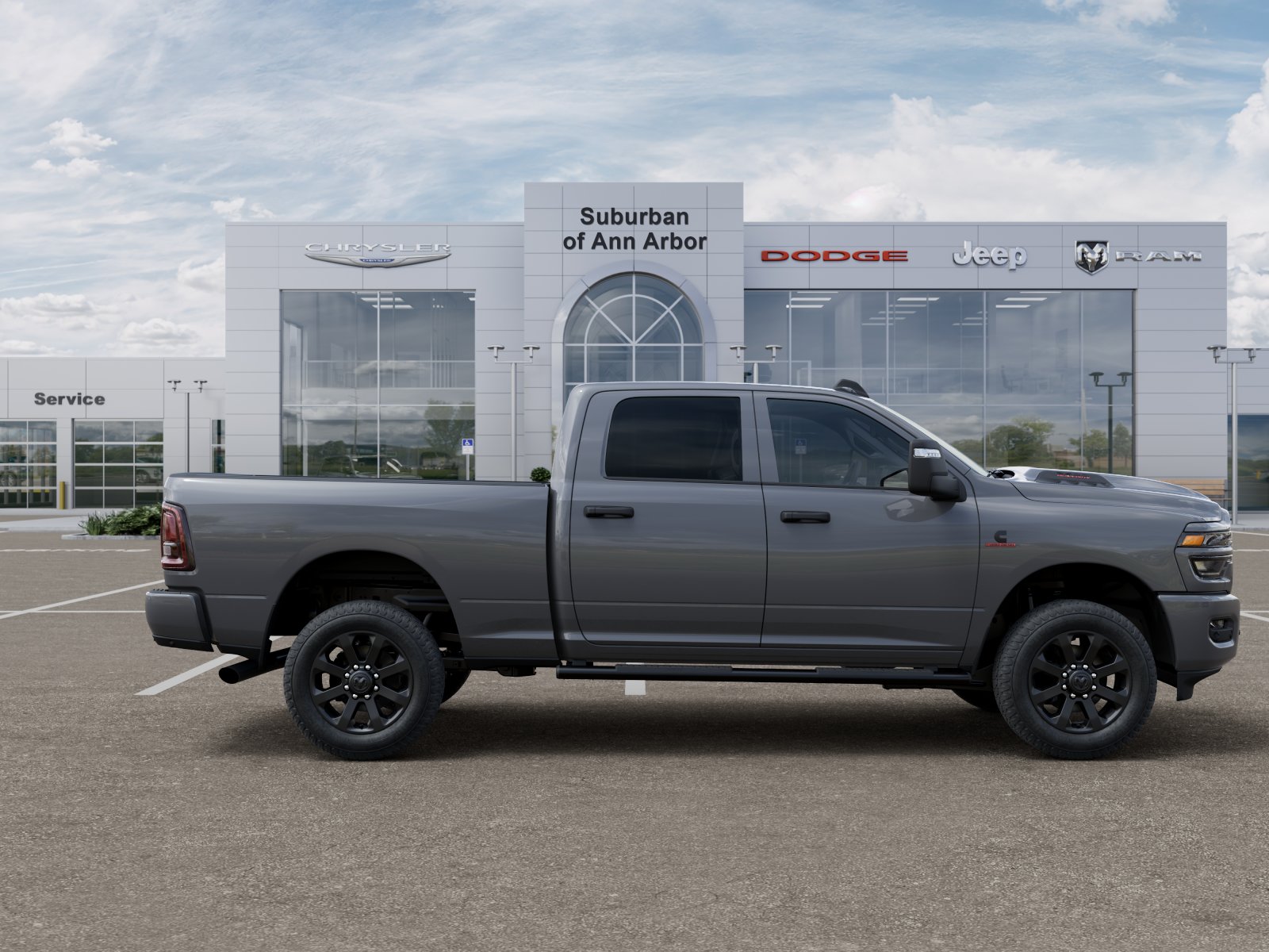 New 2026 Ceramic Gray Clear-Coat Exterior Paint Ram Black Express image 47