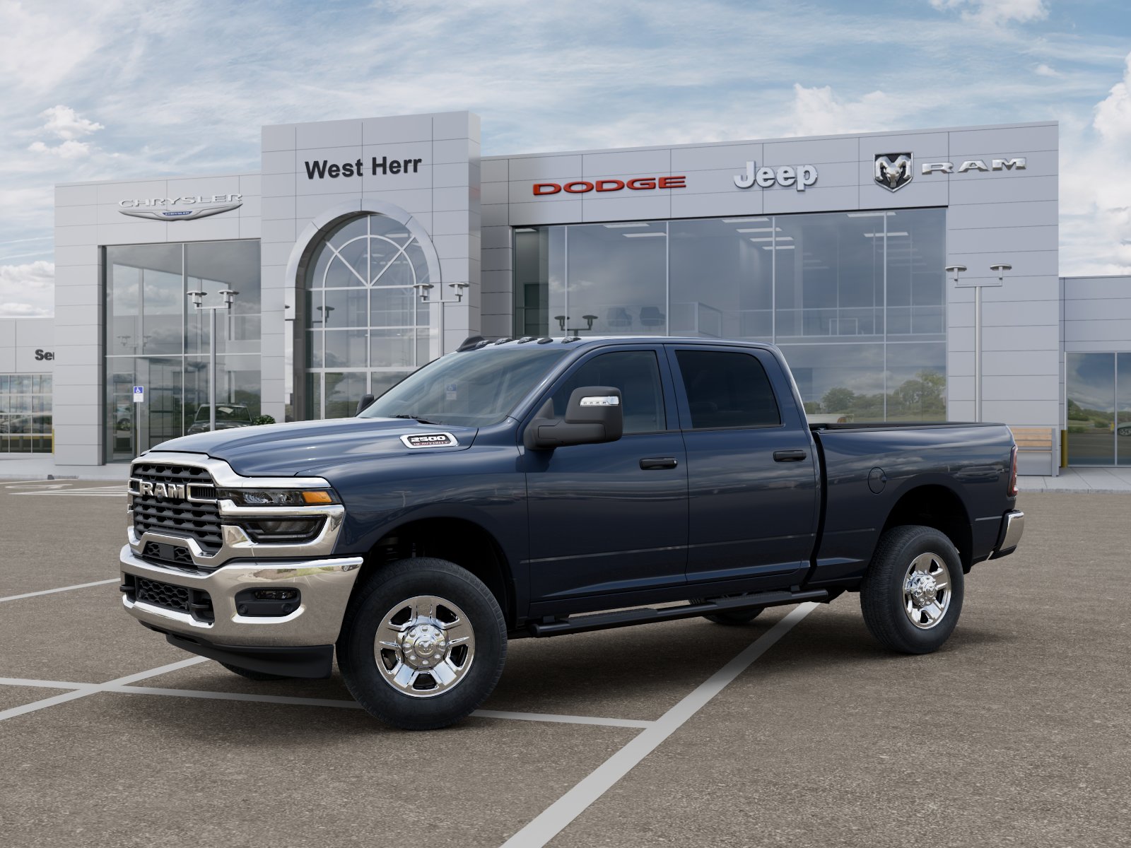 New 2026 Forged Blue Metallic Exterior Paint RAM Tradesman image 15