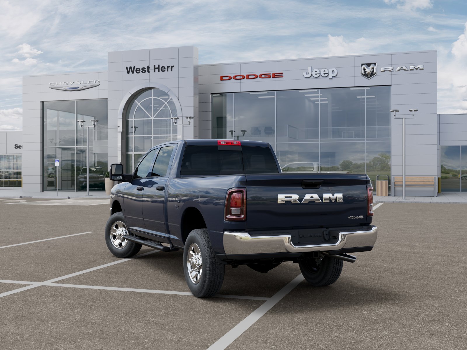 New 2026 Forged Blue Metallic Exterior Paint RAM Tradesman image 16