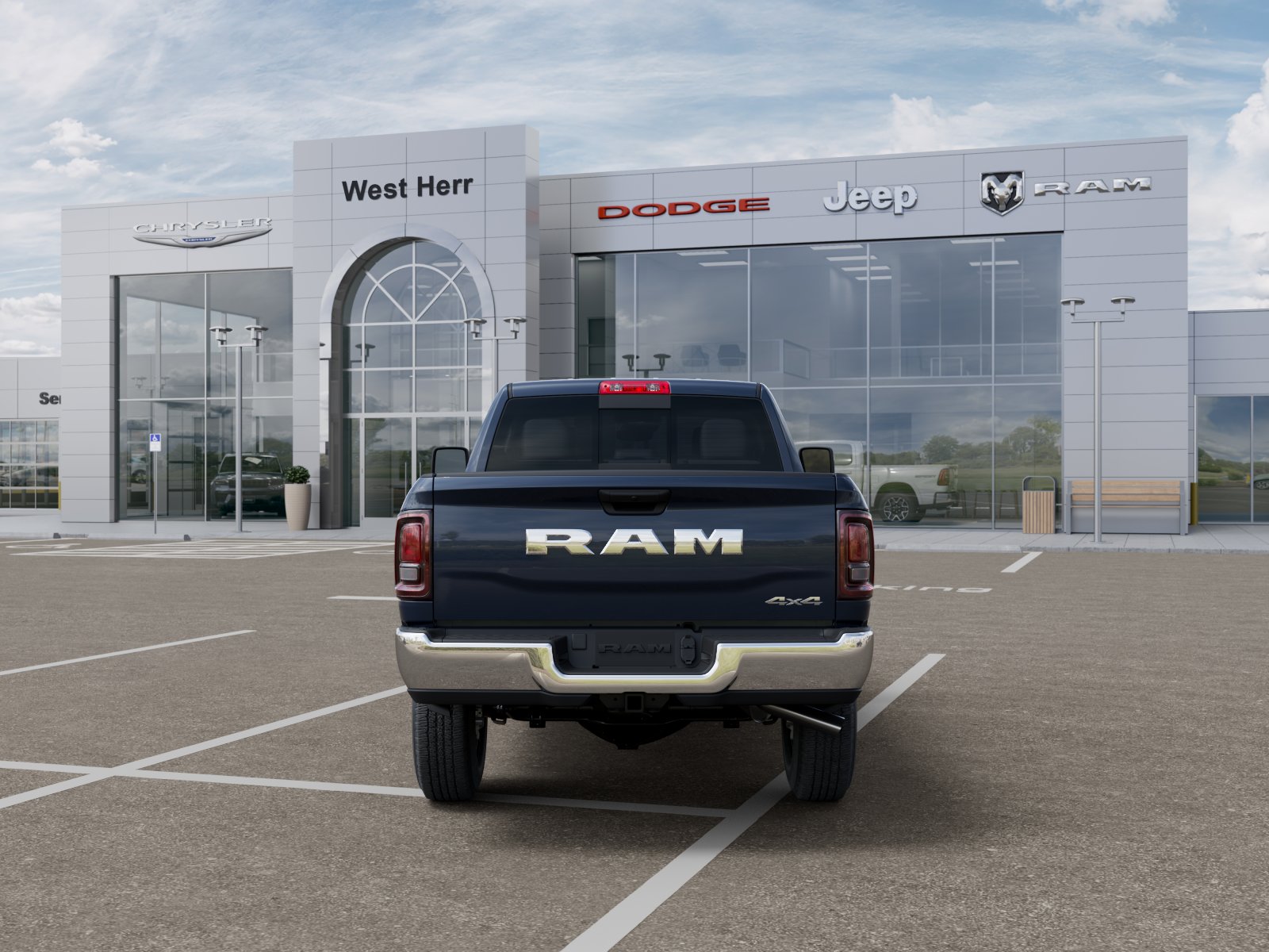 New 2026 Forged Blue Metallic Exterior Paint RAM Tradesman image 20