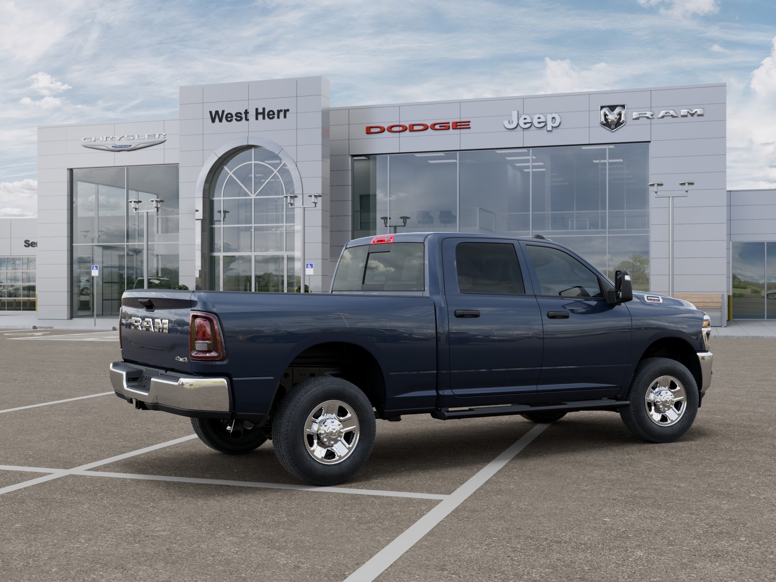 New 2026 Forged Blue Metallic Exterior Paint RAM Tradesman image 17