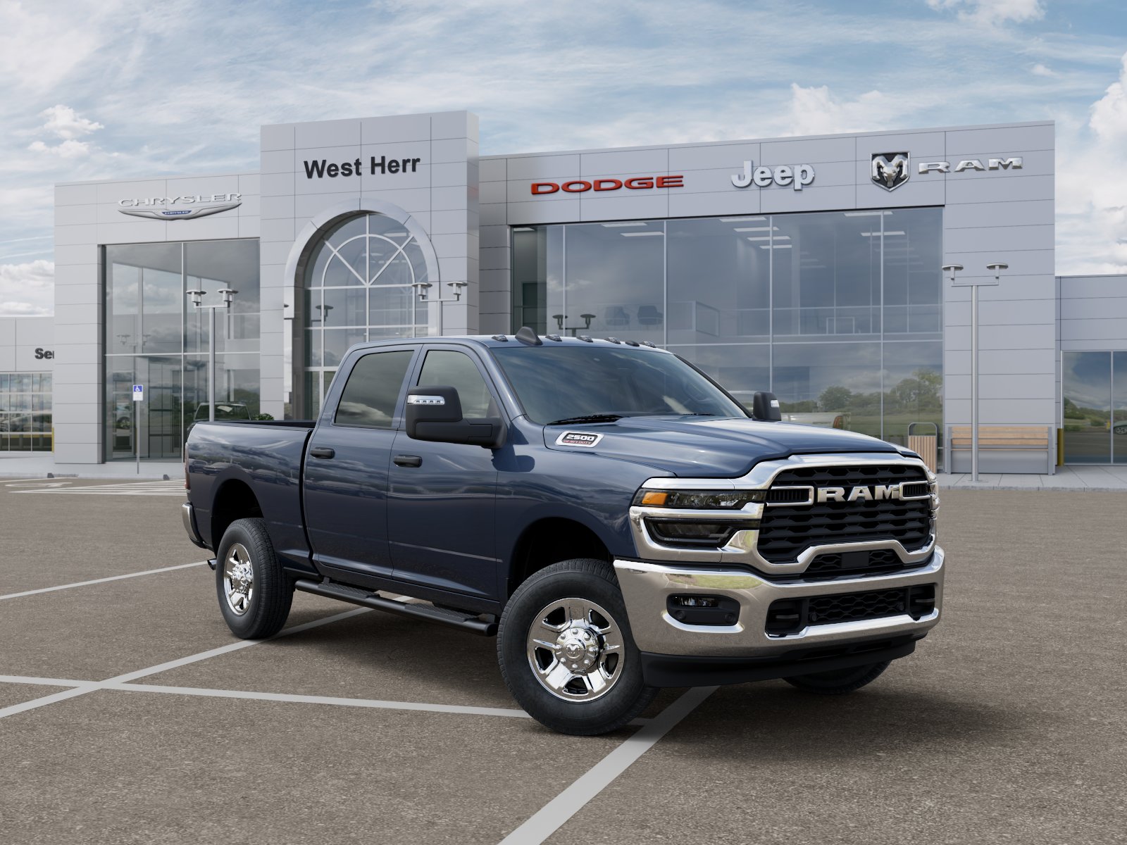 New 2026 Forged Blue Metallic Exterior Paint RAM Tradesman image 18
