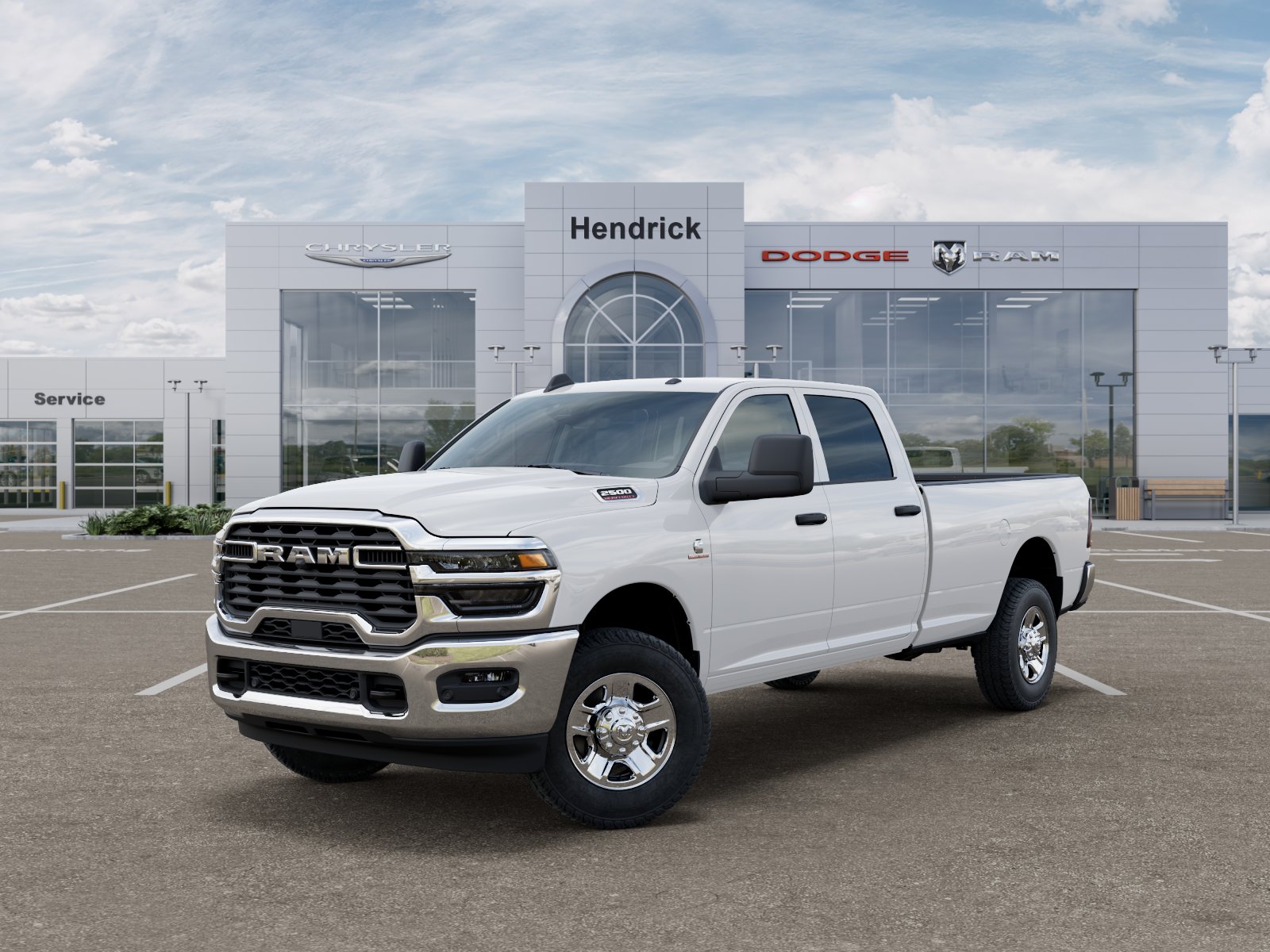 New 2026 Bright White Clear-Coat Exterior Paint RAM Tradesman image 37