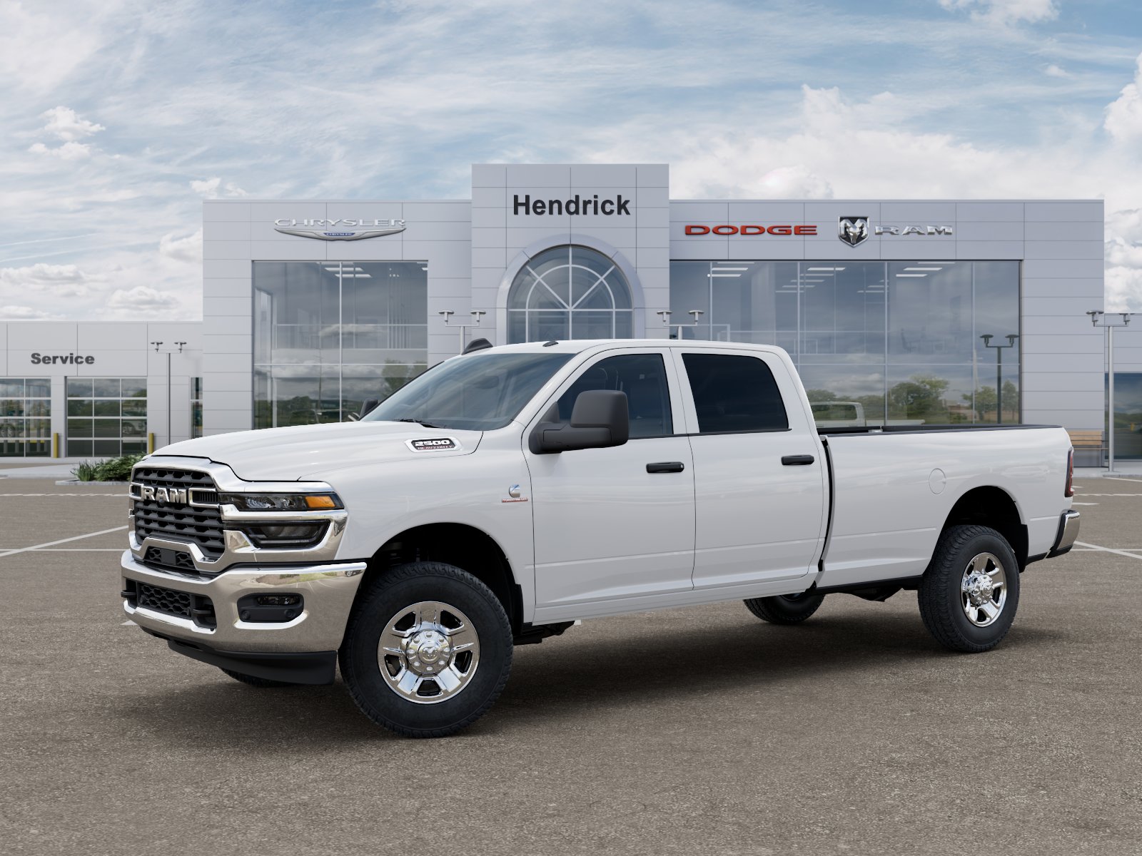New 2026 Bright White Clear-Coat Exterior Paint RAM Tradesman image 38