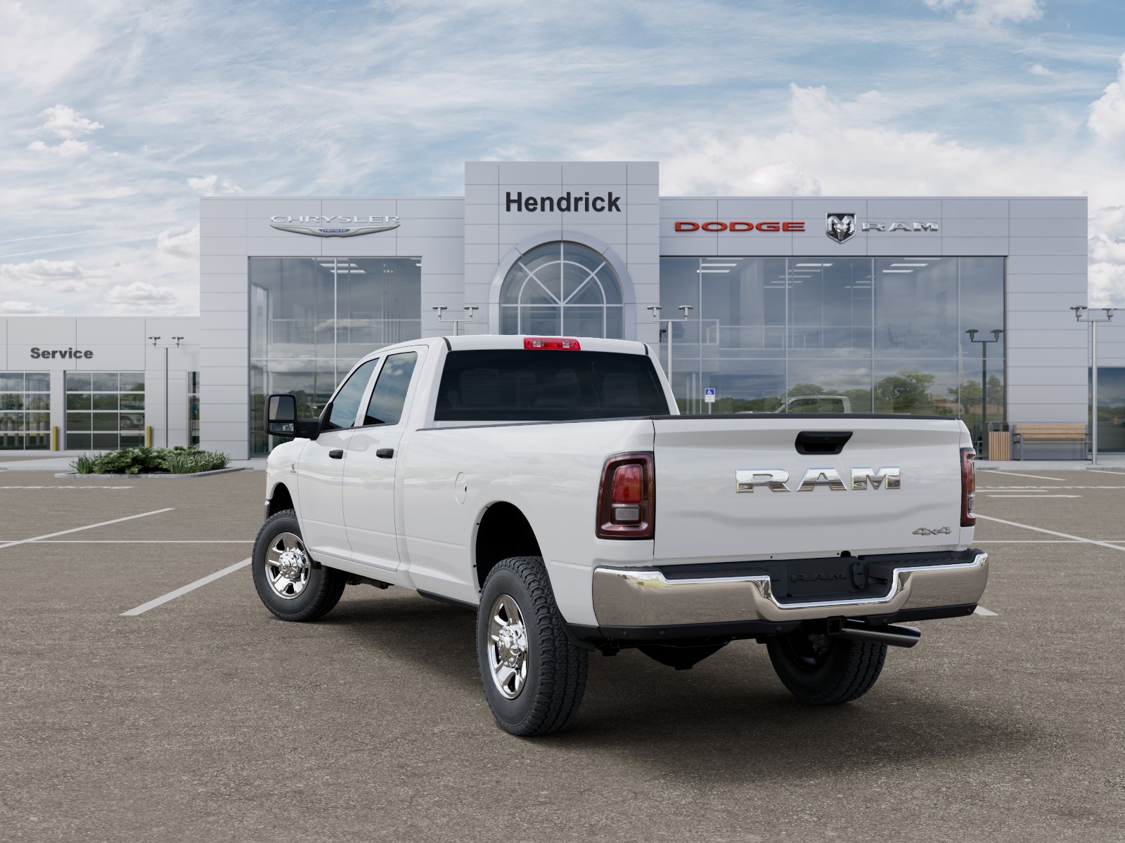 New 2026 Bright White Clear-Coat Exterior Paint RAM Tradesman image 39